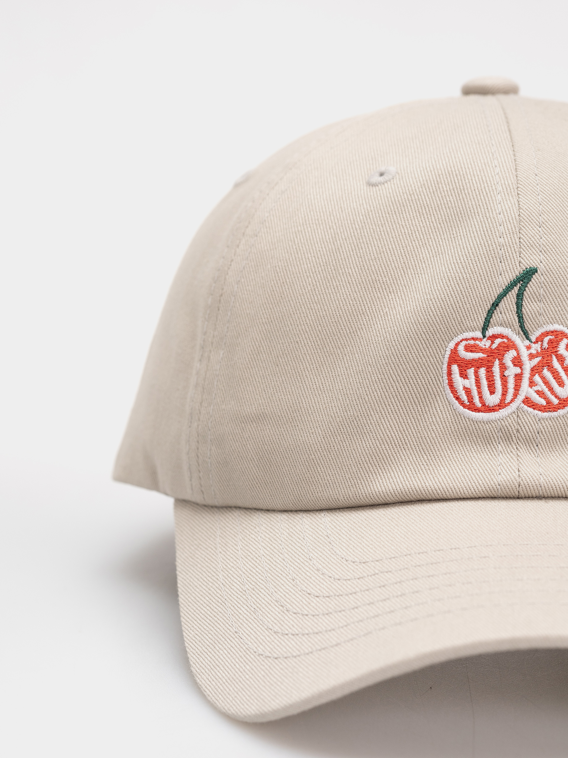 Шапка с козирка HUF Cherries 6 Panel (khaki)