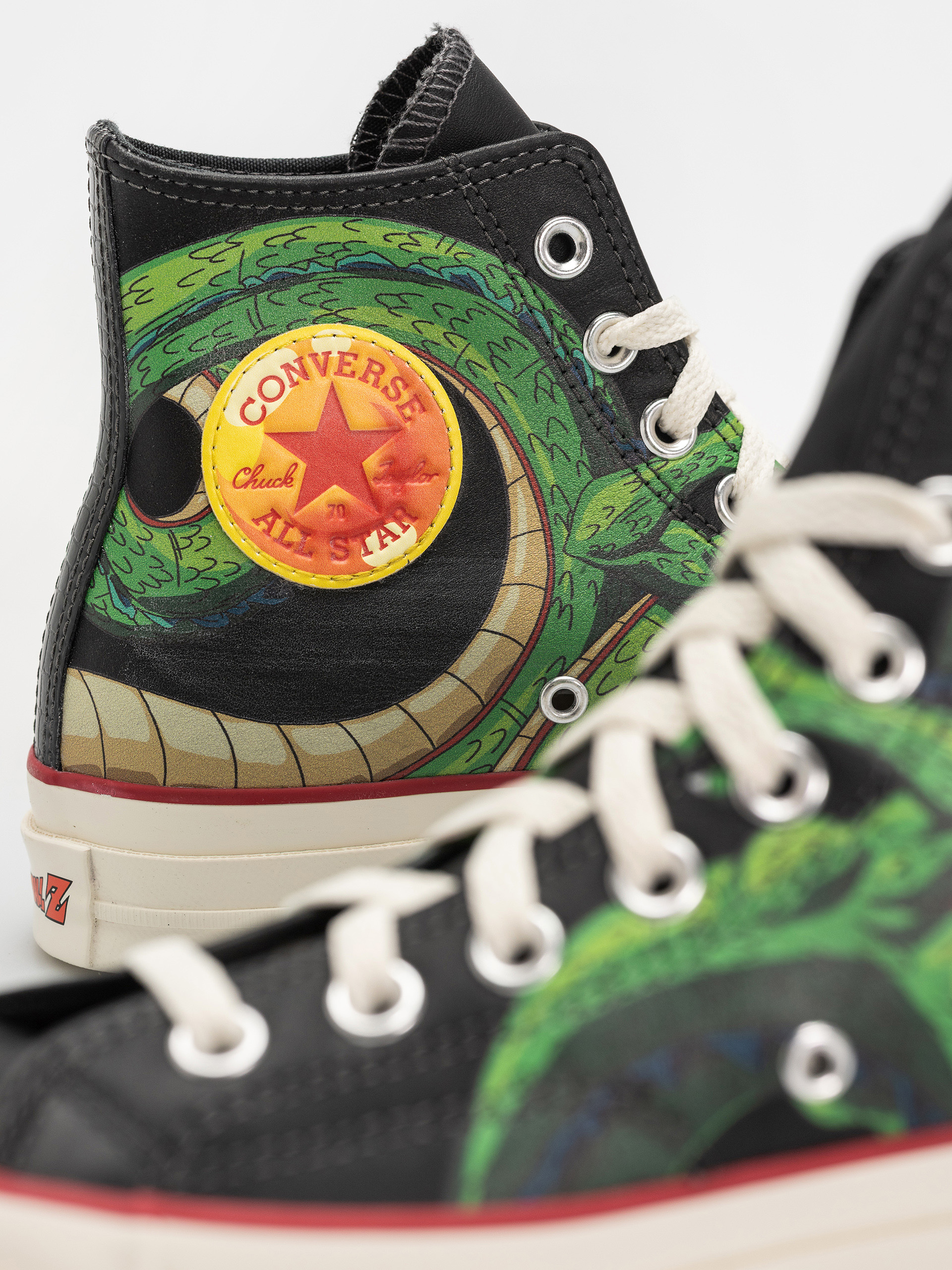 Кецове Converse X Dragon Ball Z Chuck 70 Hi (black/cyber yellow/flame orange)