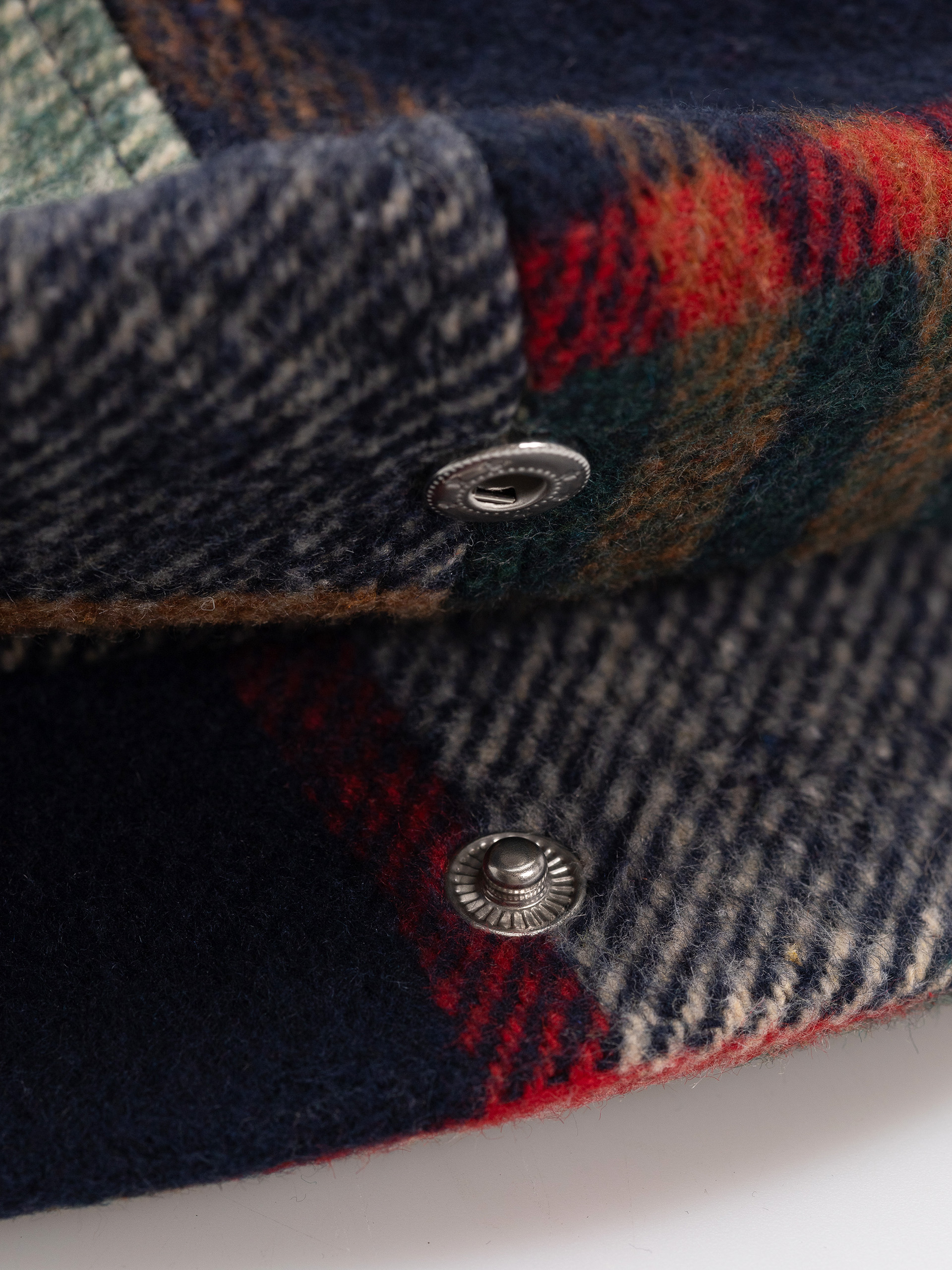 Каскет Brixton Brood Snap Cap (navy/green/red/cream)