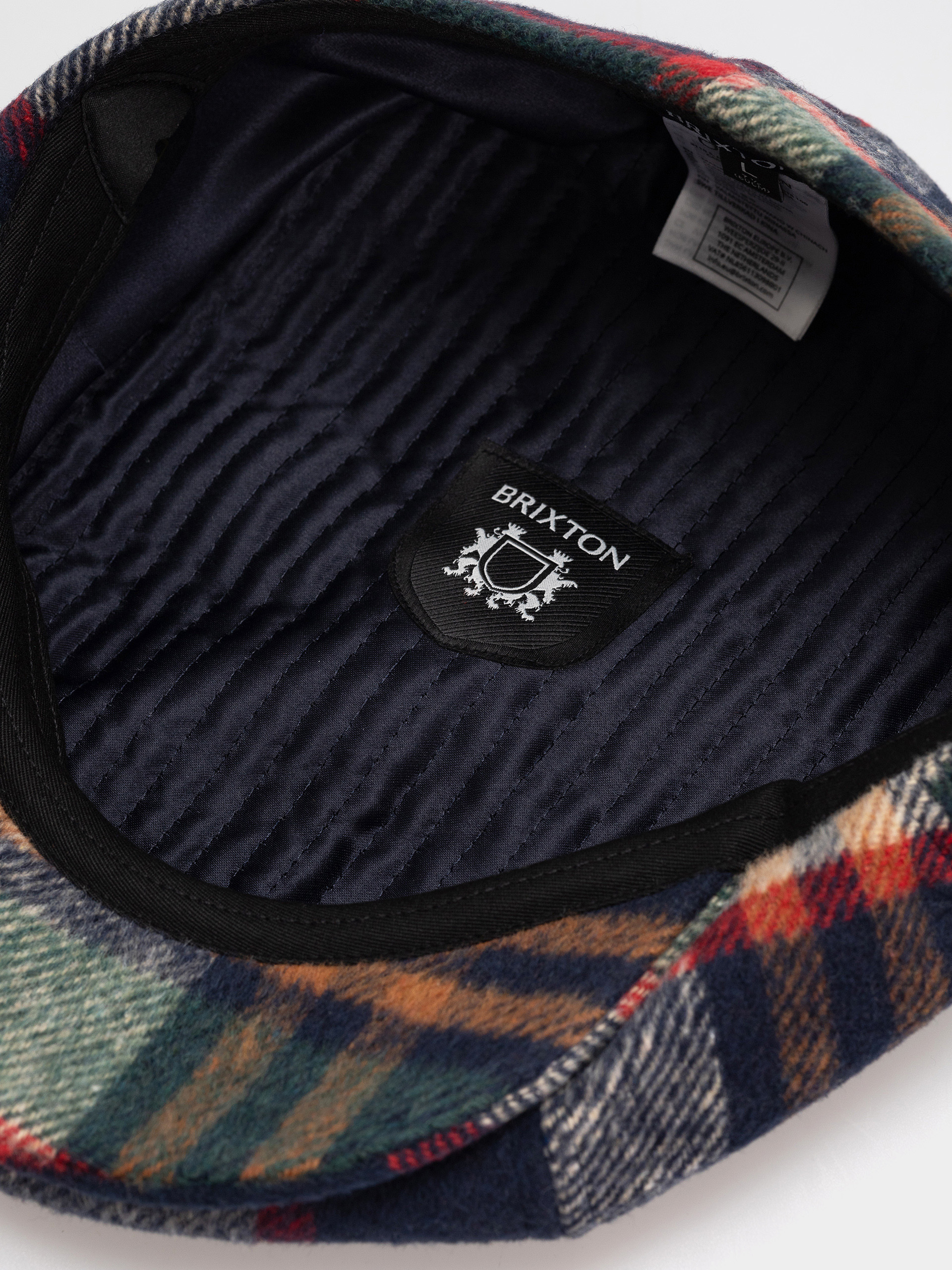 Каскет Brixton Brood Snap Cap (navy/green/red/cream)