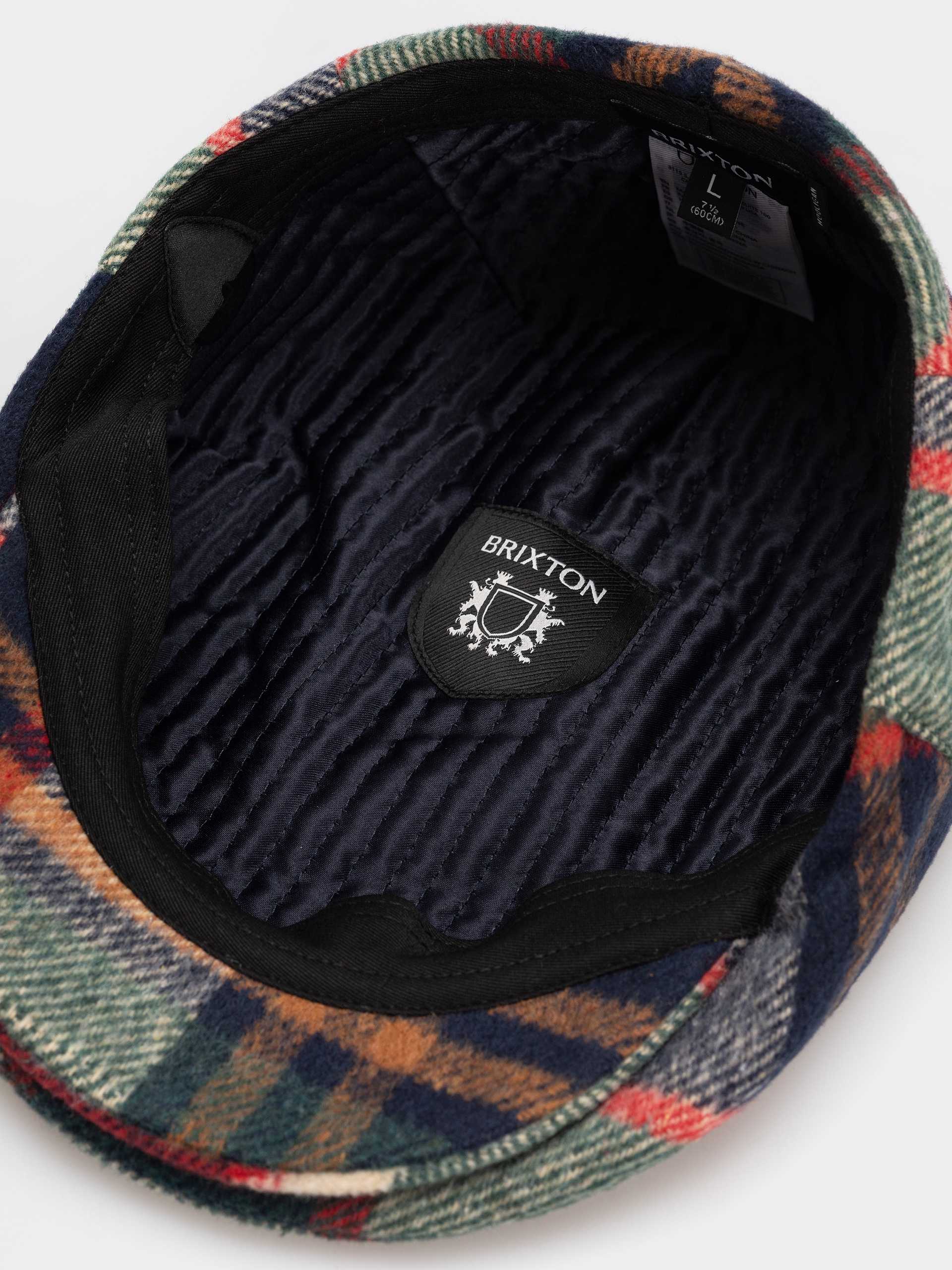 Каскет Brixton Hooligan Snap Cap (navy/green/red/cream)