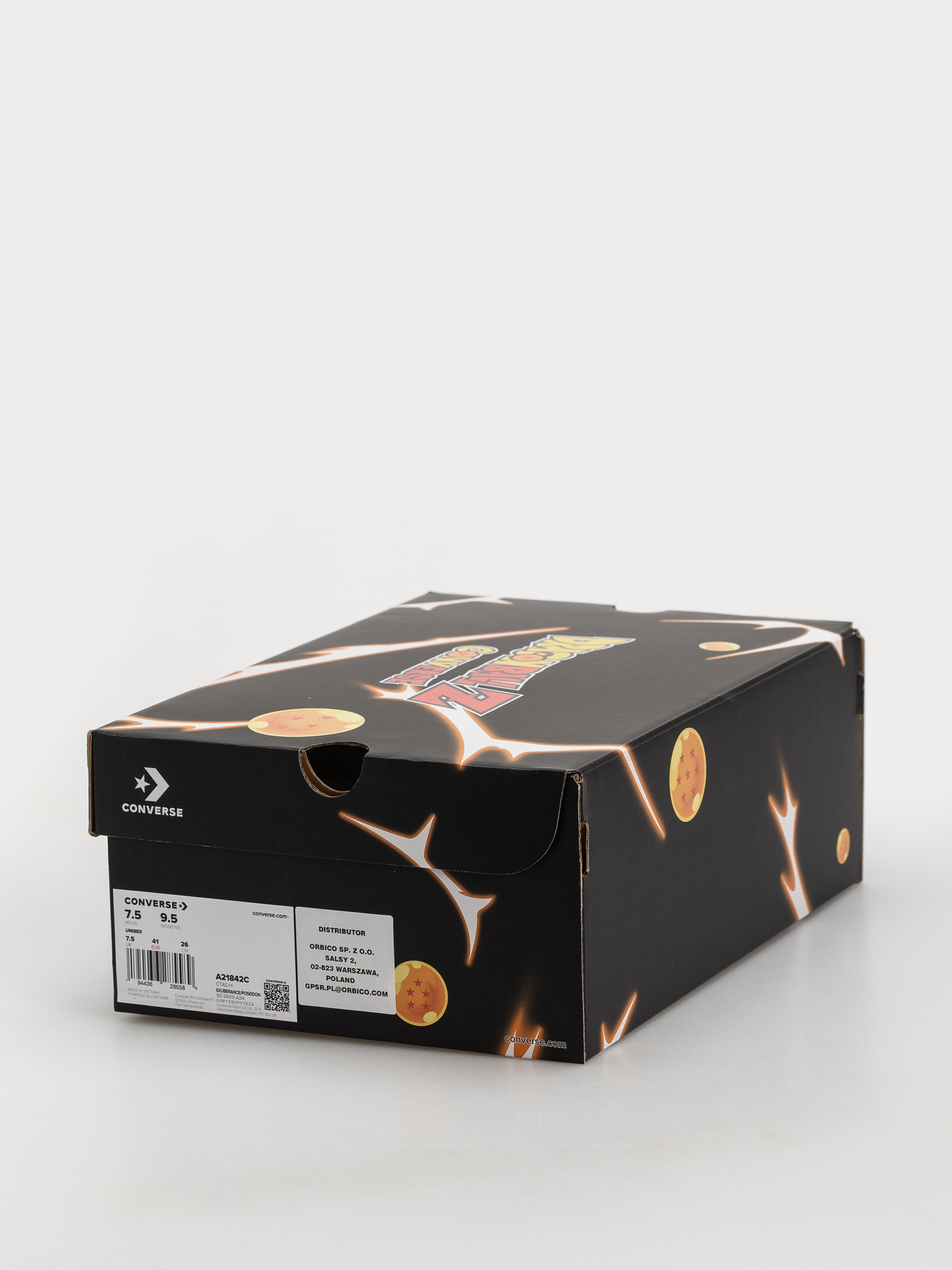 Кецове Converse X Dragon Ball Z Chuck Taylor All Star Hi (exuberance/poseidon/cheery tomato)