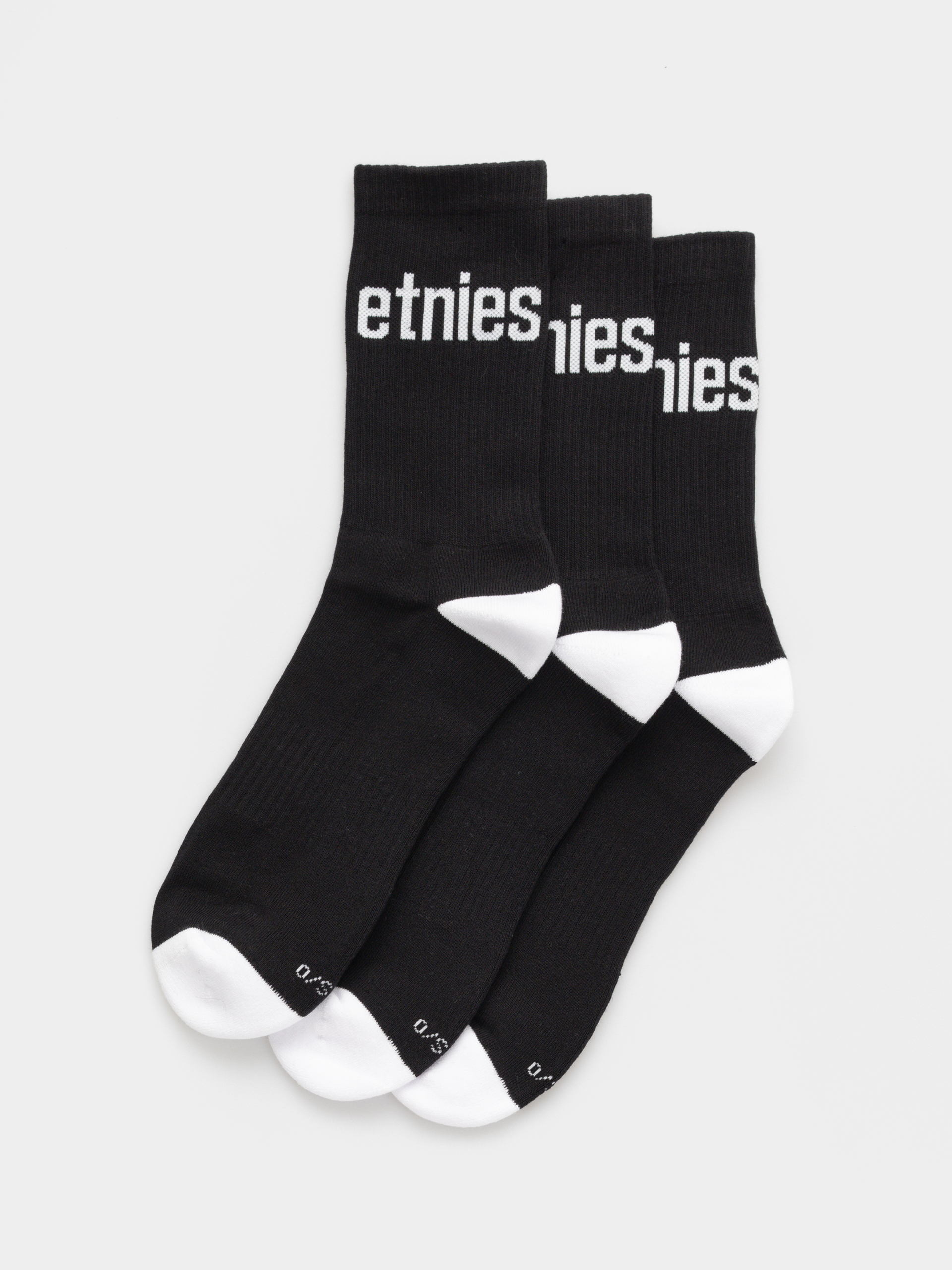 Чорапи Etnies Wordmark Sock 3 Pack (black)