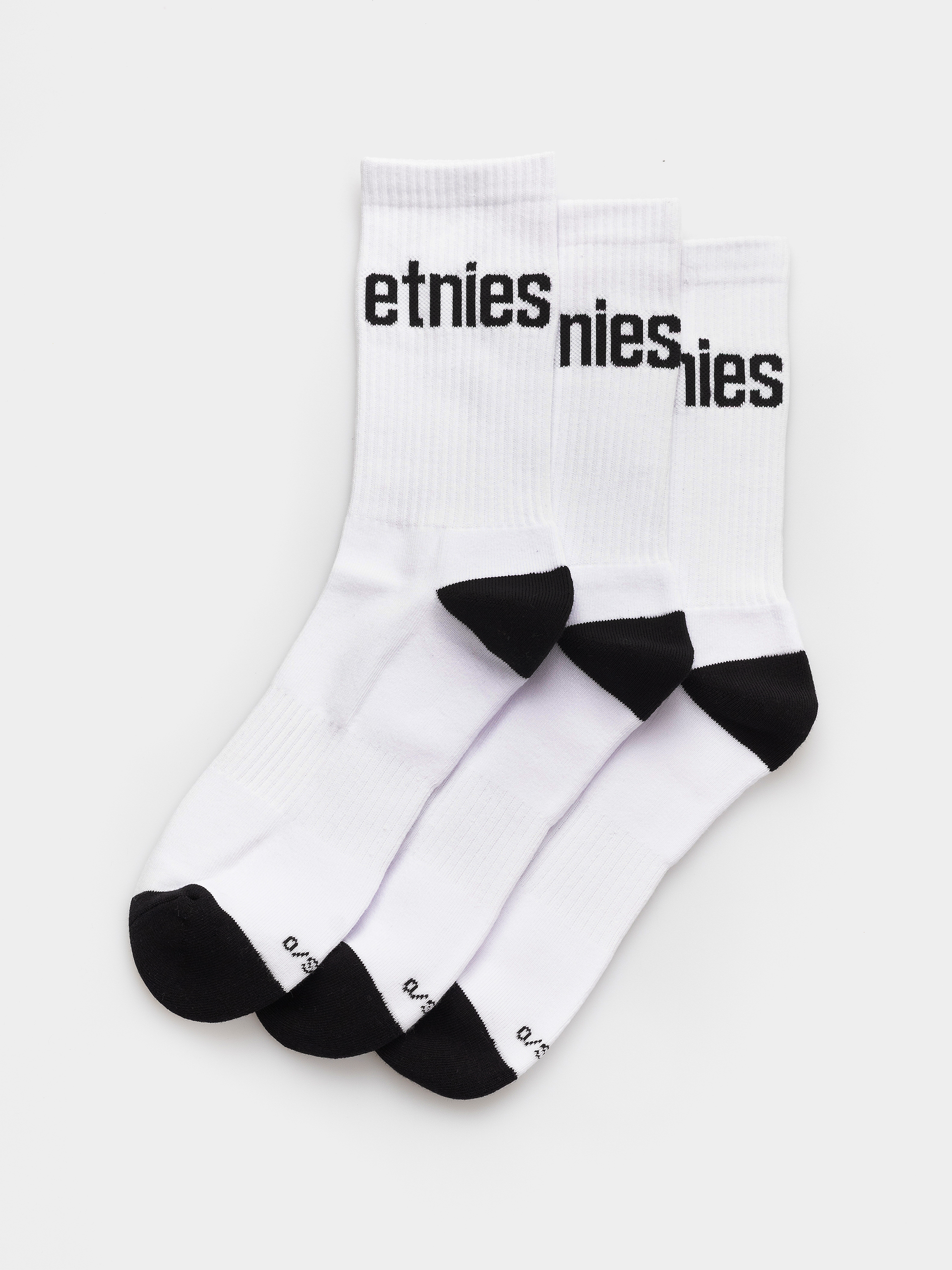 Чорапи Etnies Wordmark Sock 3 Pack (white)