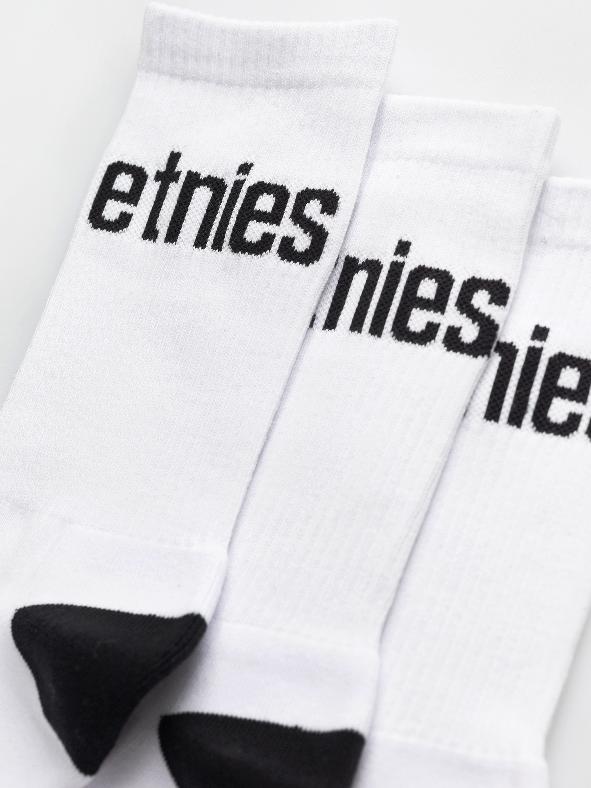 Чорапи Etnies Wordmark Sock 3 Pack (white)
