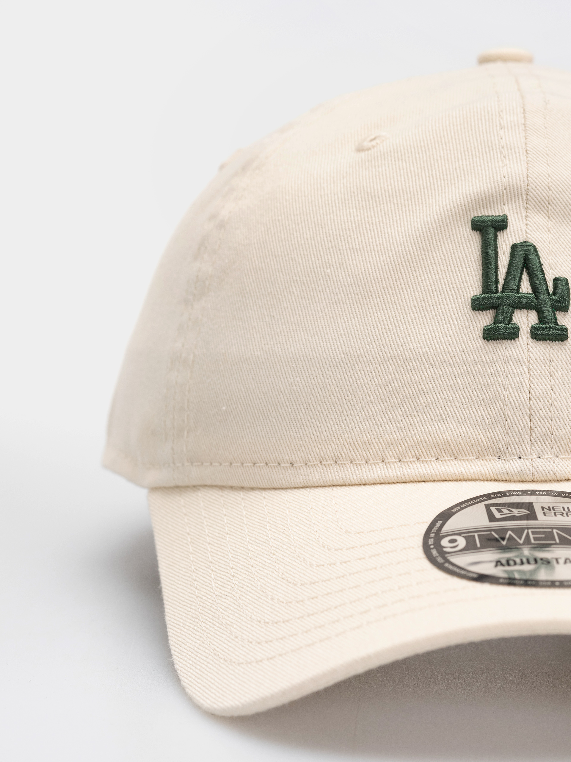 Шапка с козирка New Era Mini Logo 9Twenty Los Angeles Dodgers (light cream)