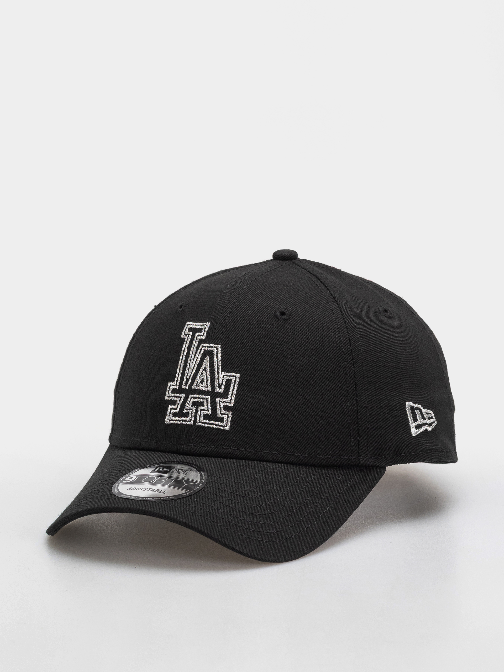 Шапка с козирка New Era Metallic Outline 9Forty Los Angeles Dodgers (black)