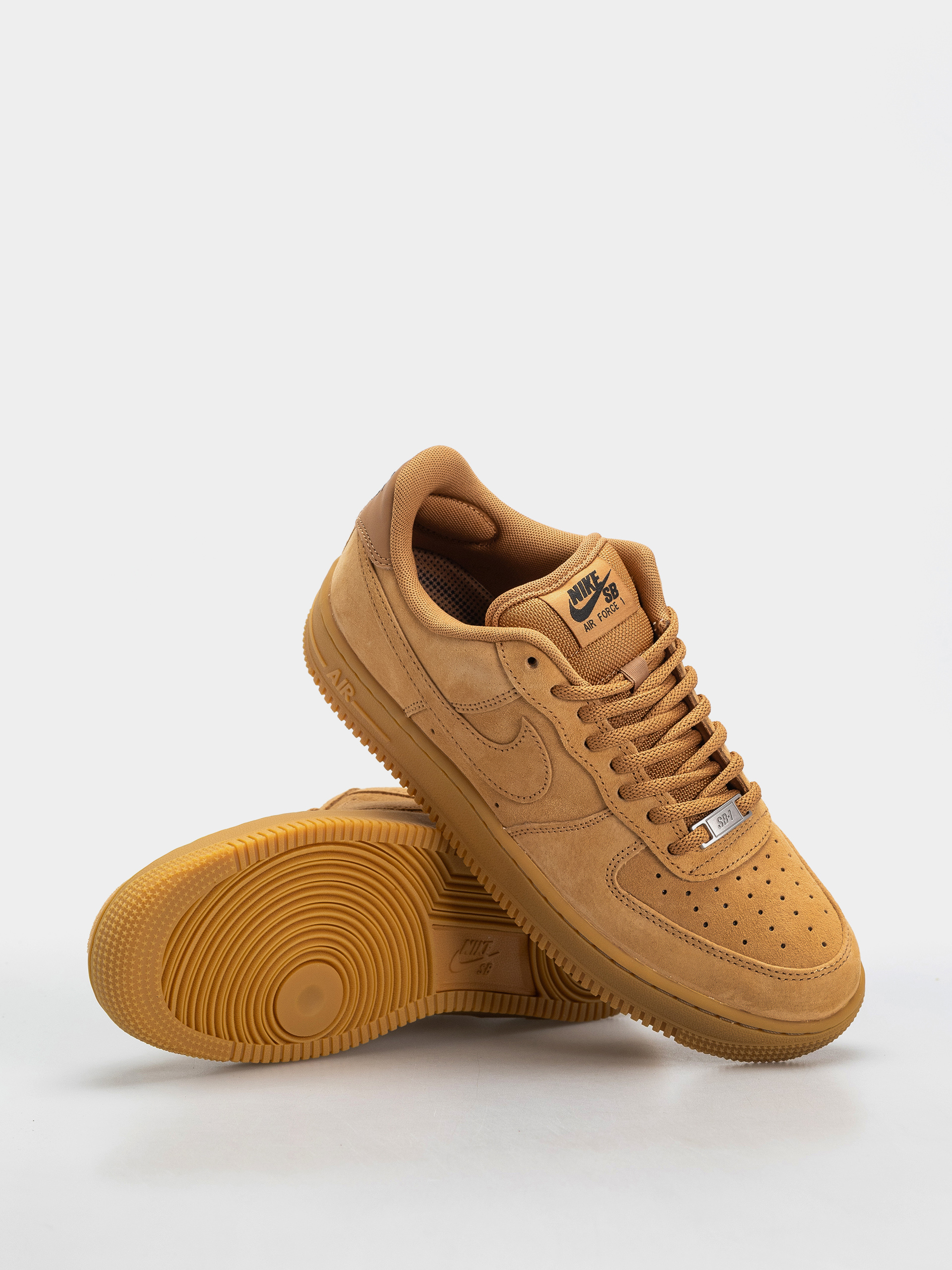 Обувки Nike SB Air Force 1 (flax/flax/black/gum light brown)