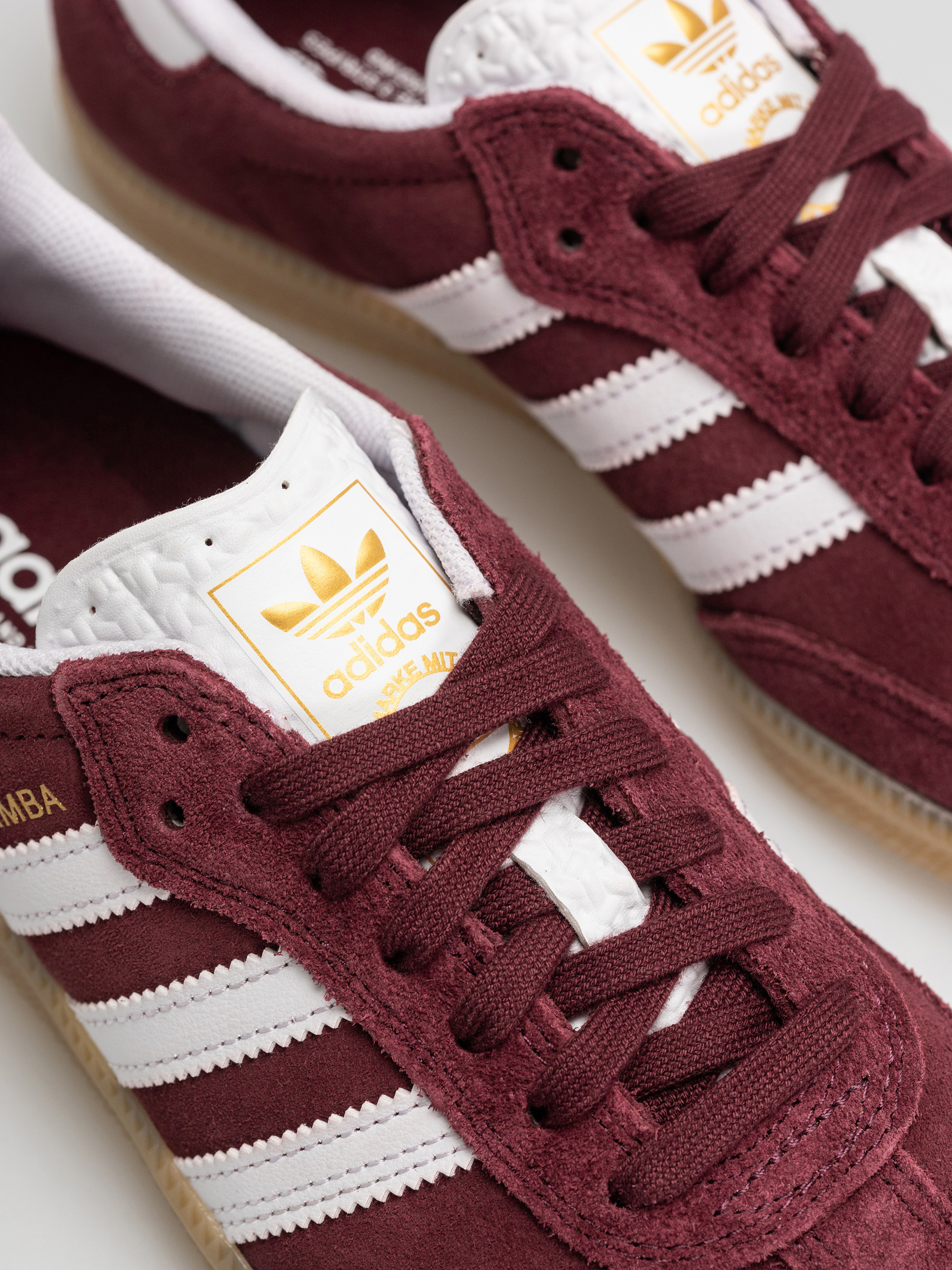 Обувки adidas Samba Adv (shared/ftwwht/maroon)