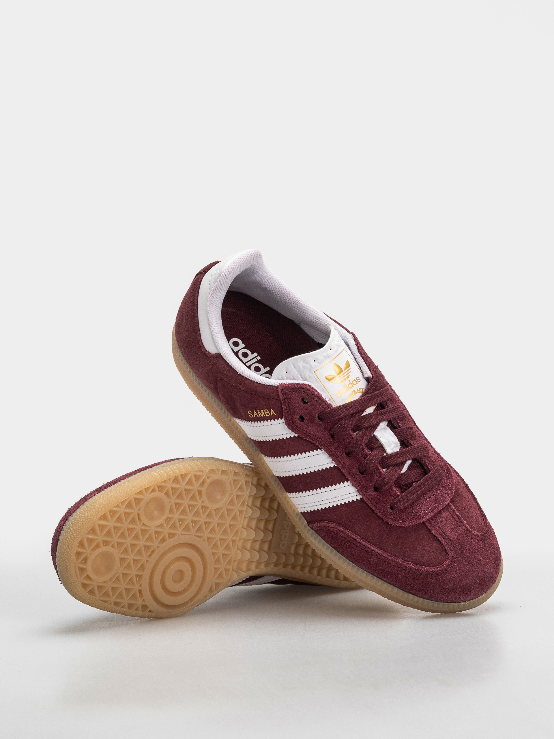 Обувки adidas Samba Adv (shared/ftwwht/maroon)