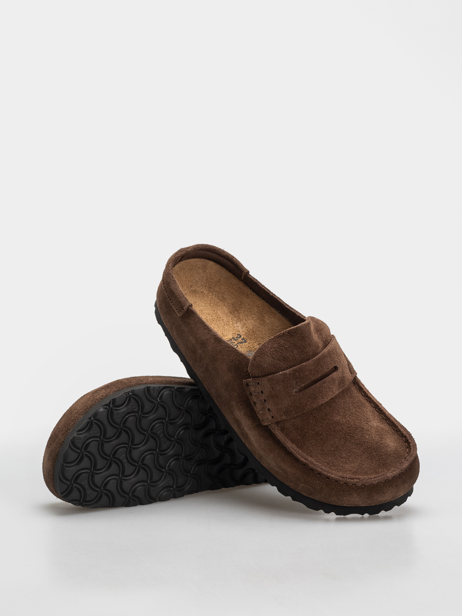 Чехли Birkenstock Naples Wrapped Suede Leather Narrow (carafe)