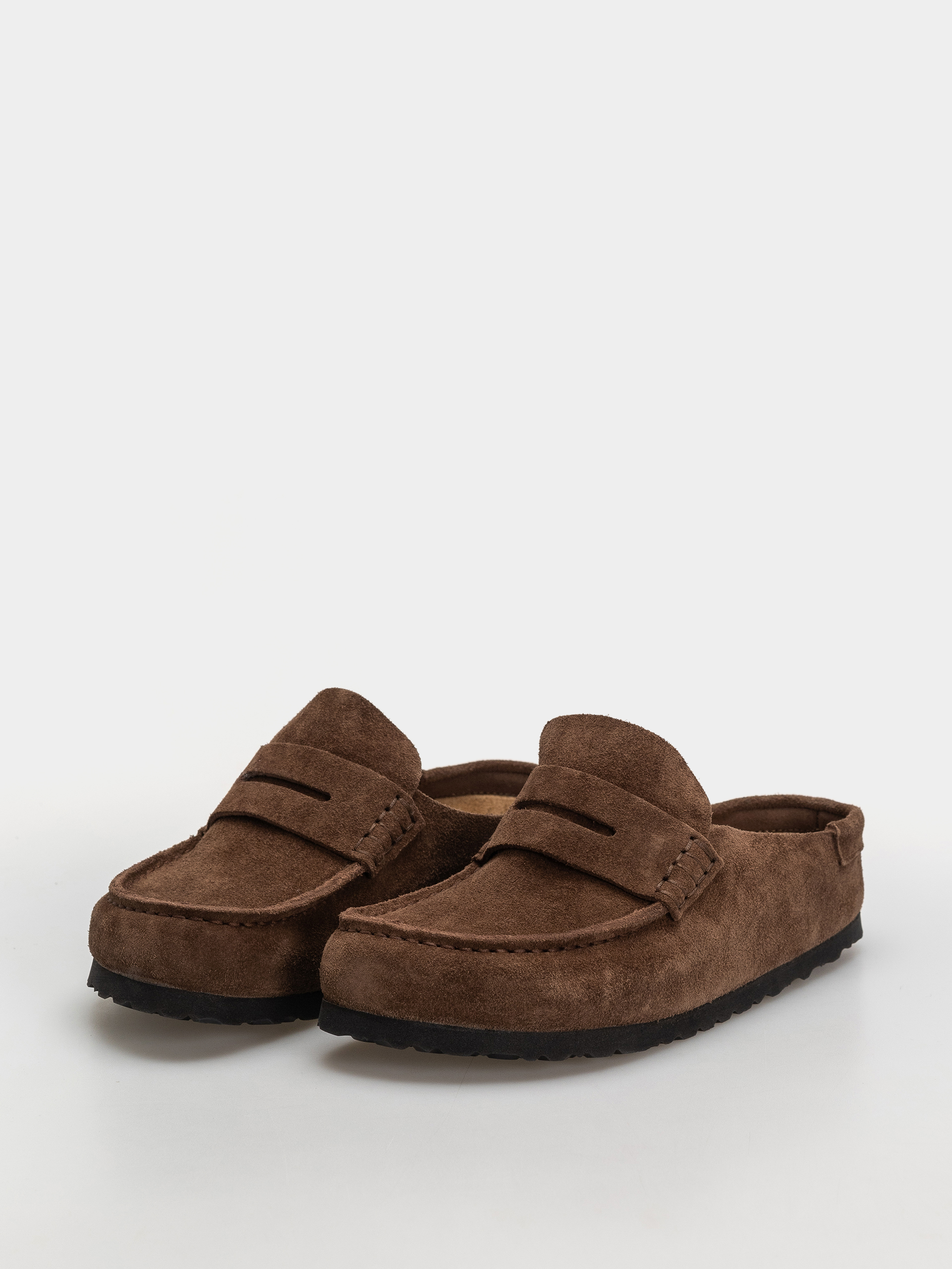 Чехли Birkenstock Naples Wrapped Suede Leather Narrow (carafe)