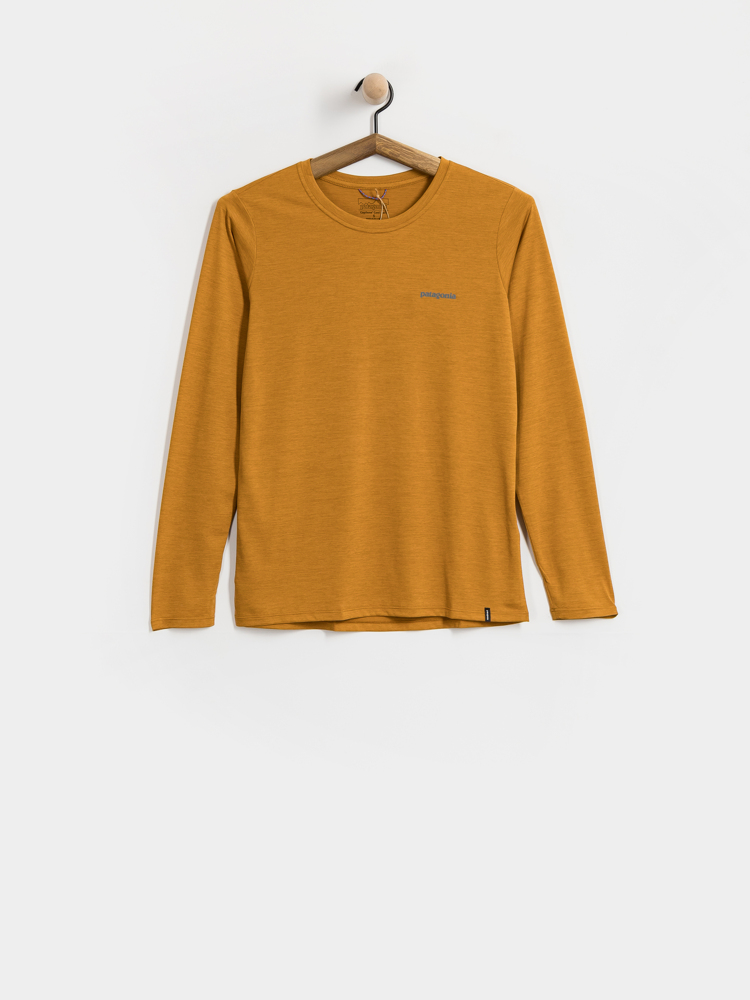 Блуза Patagonia Cap Cool Daily Boardshort Logo Wmn (cinnamon brown dark cinnamon brown x dye)