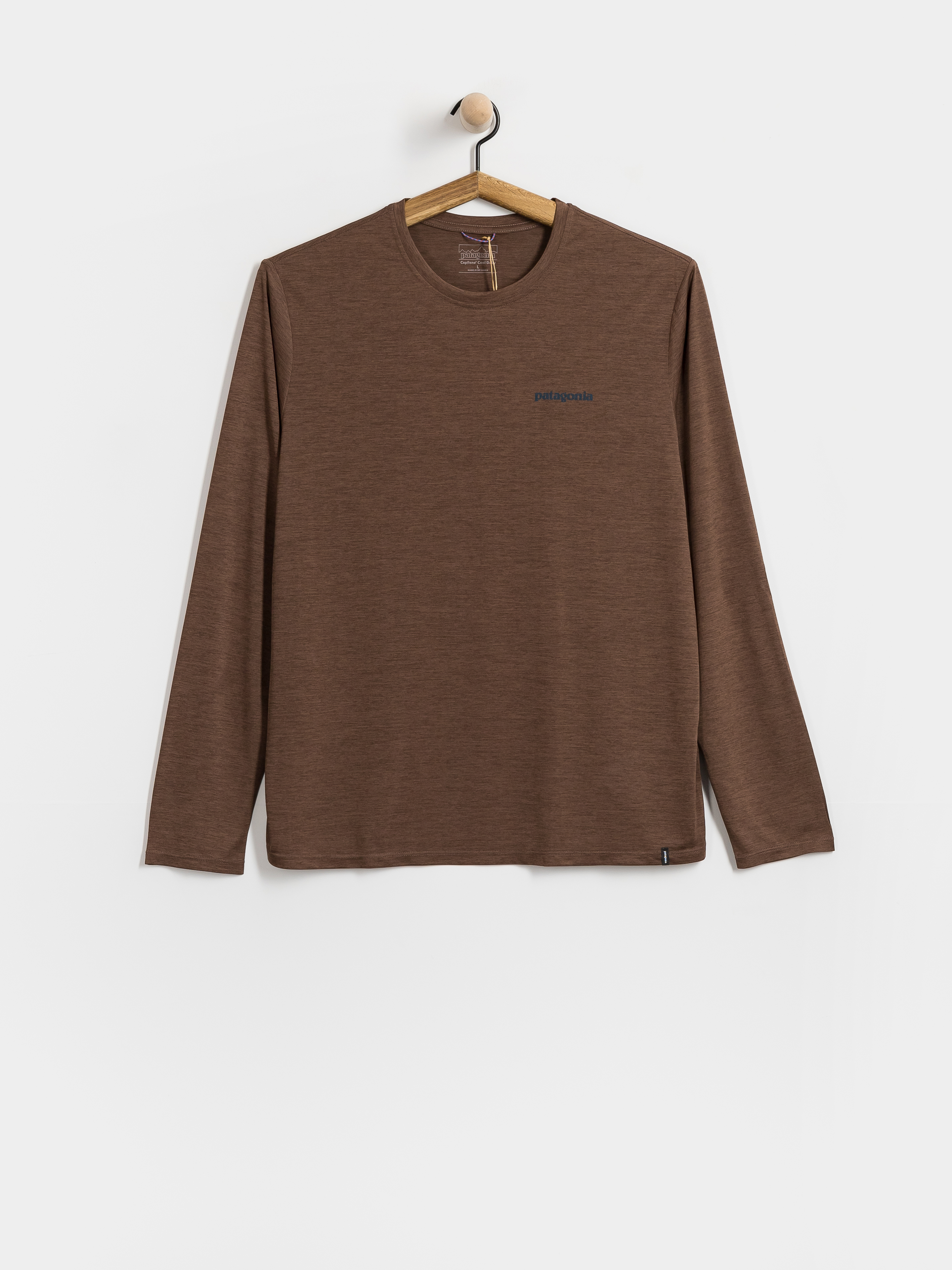 Блуза Patagonia Cap Cool Daily Boardshort Logo (berm brown light berm brown x dye)