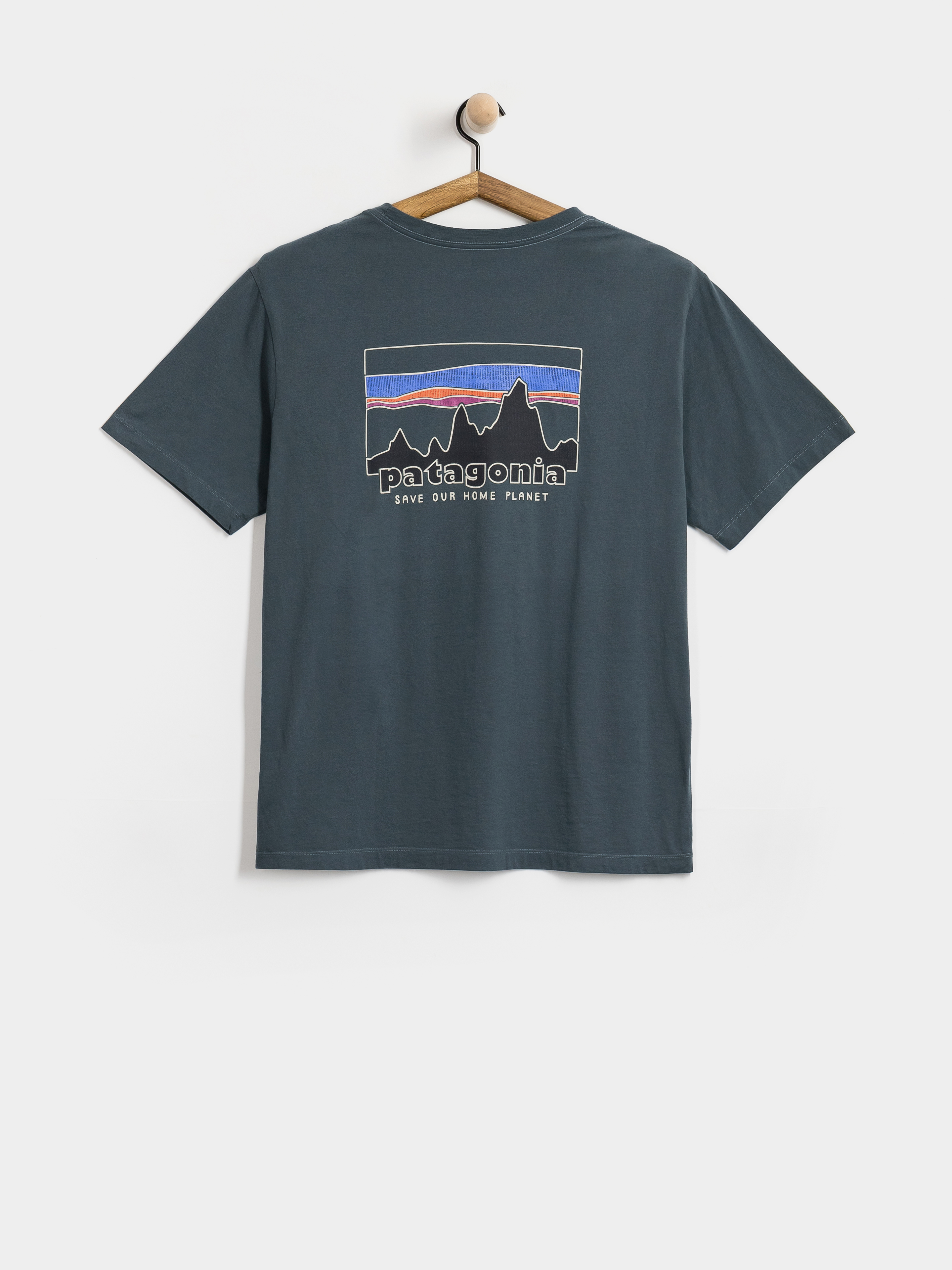 Тениска Patagonia 73 Skyline (summit blue)