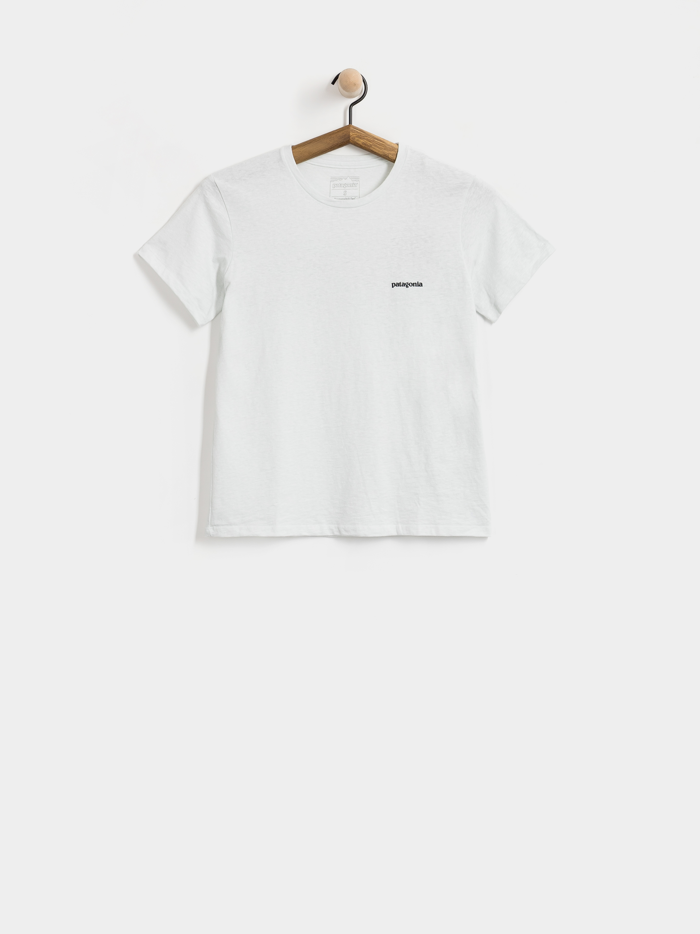 Тениска Patagonia P 6 Logo Responsibili Wmn (fiber white)