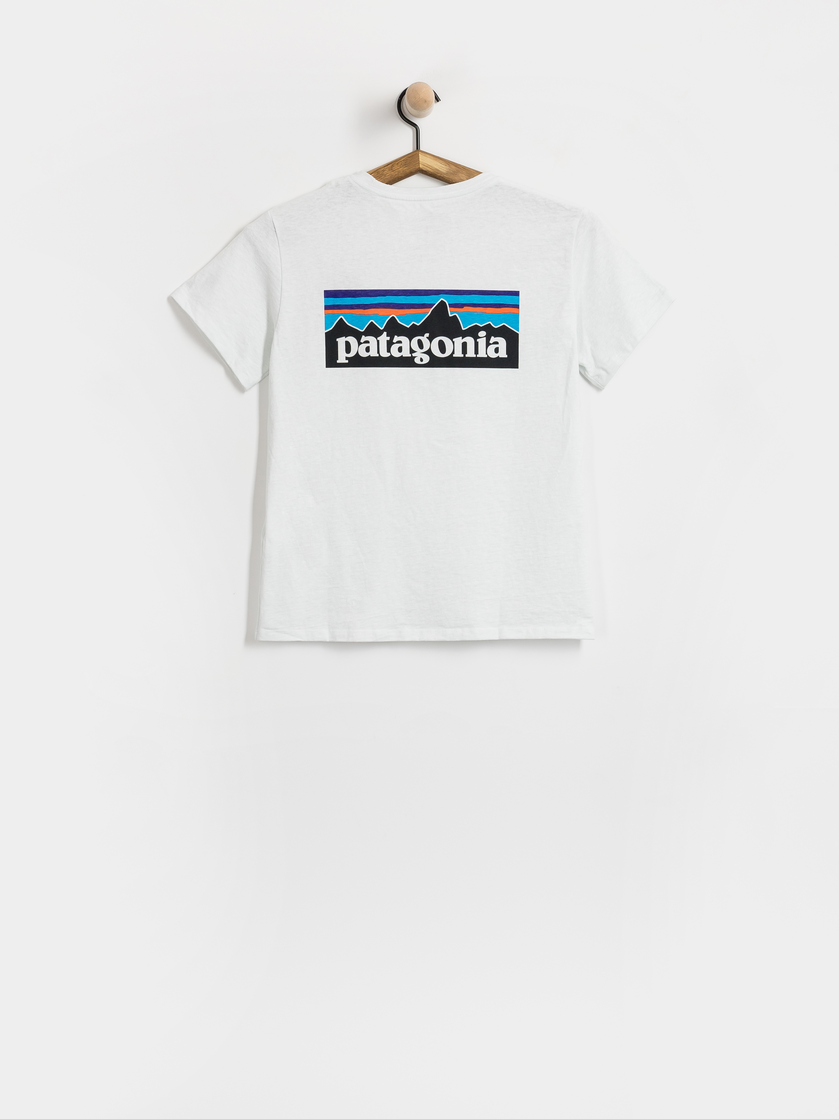 Тениска Patagonia P 6 Logo Responsibili Wmn (fiber white)
