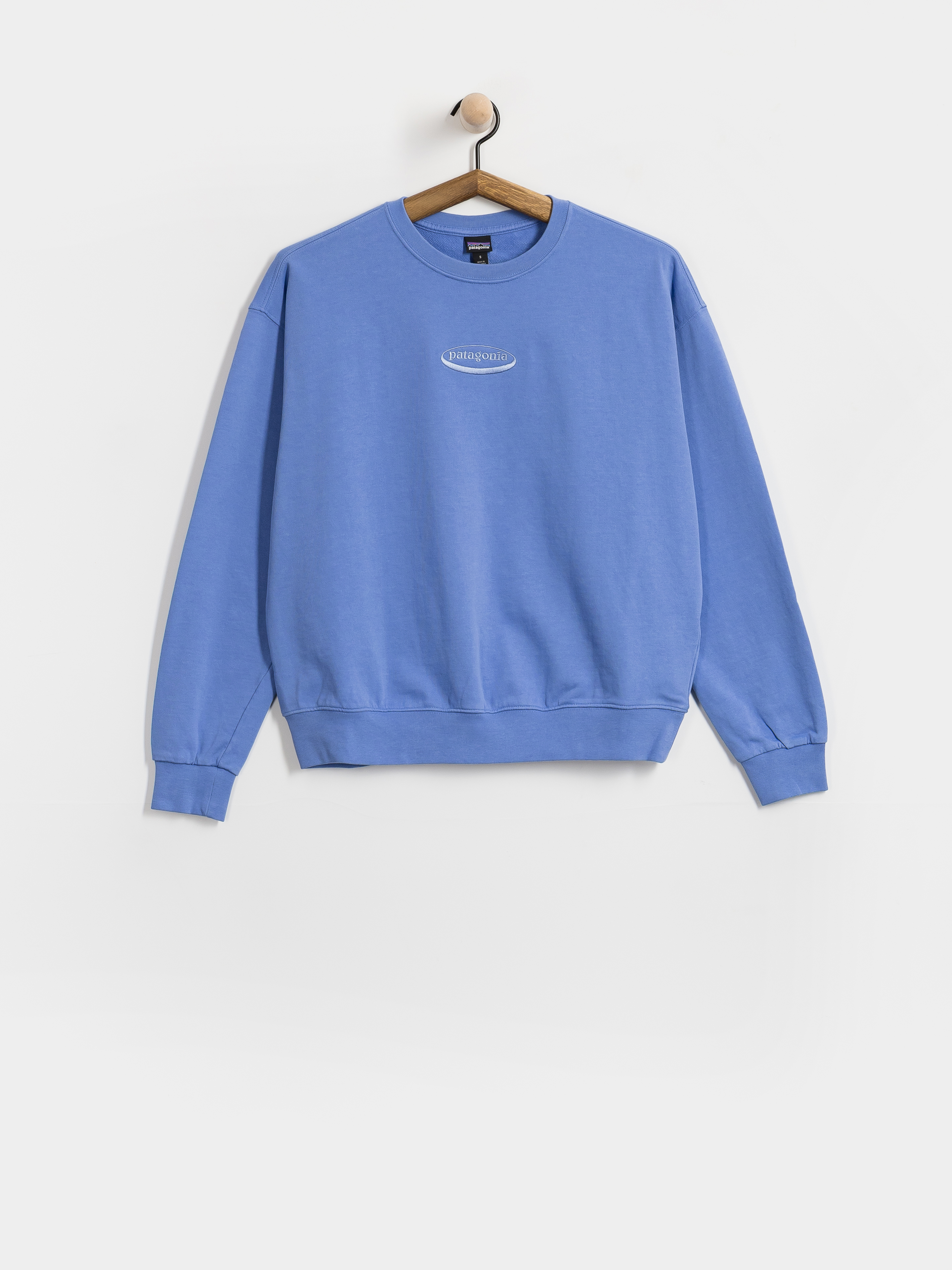 u0421u0443u0438u0442u0448u044au0440u0442 Patagonia 95 Oval Logo Daily Crew Wmn (diver blue)