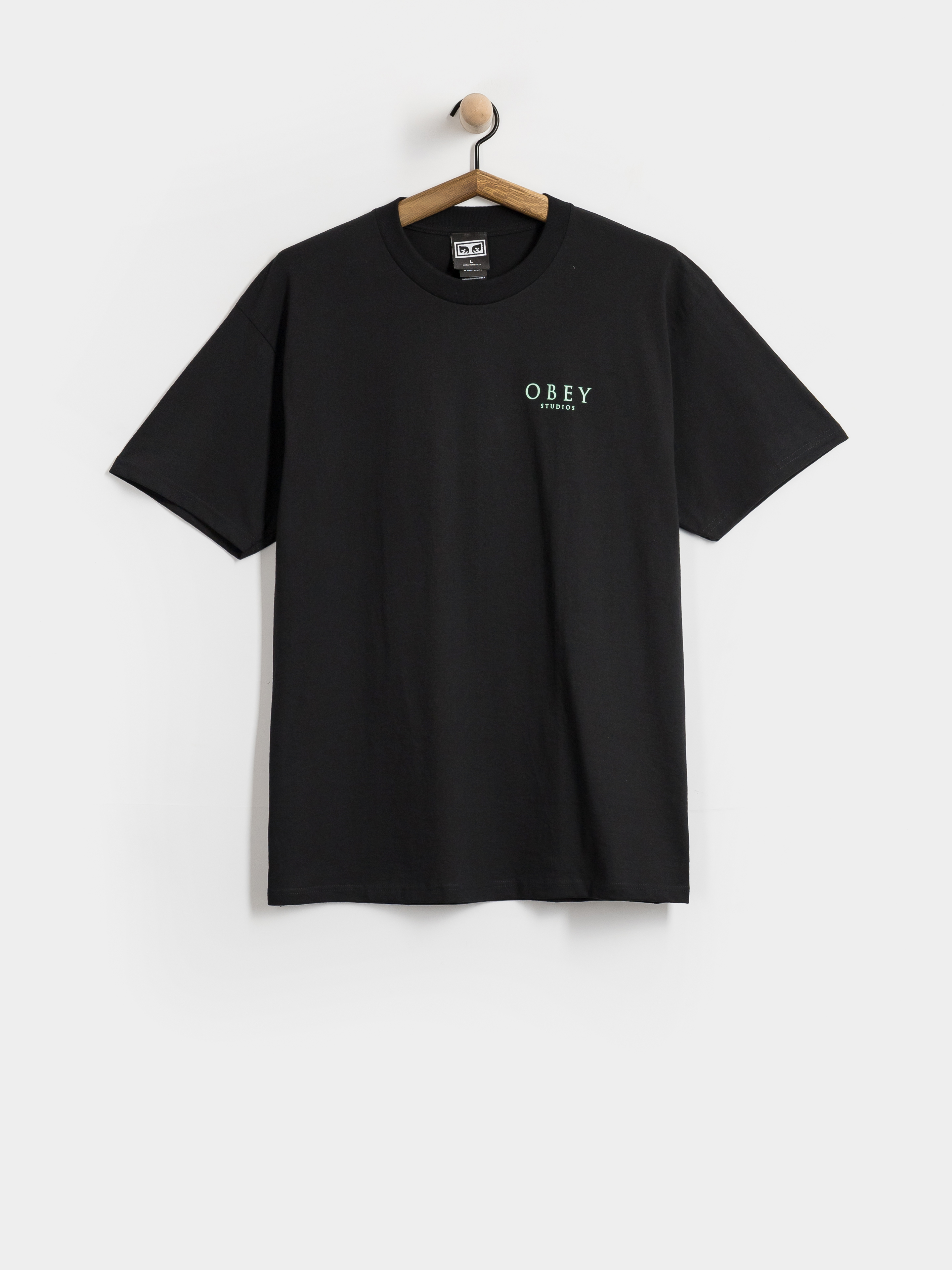 Тениска OBEY Flores Robus (black)