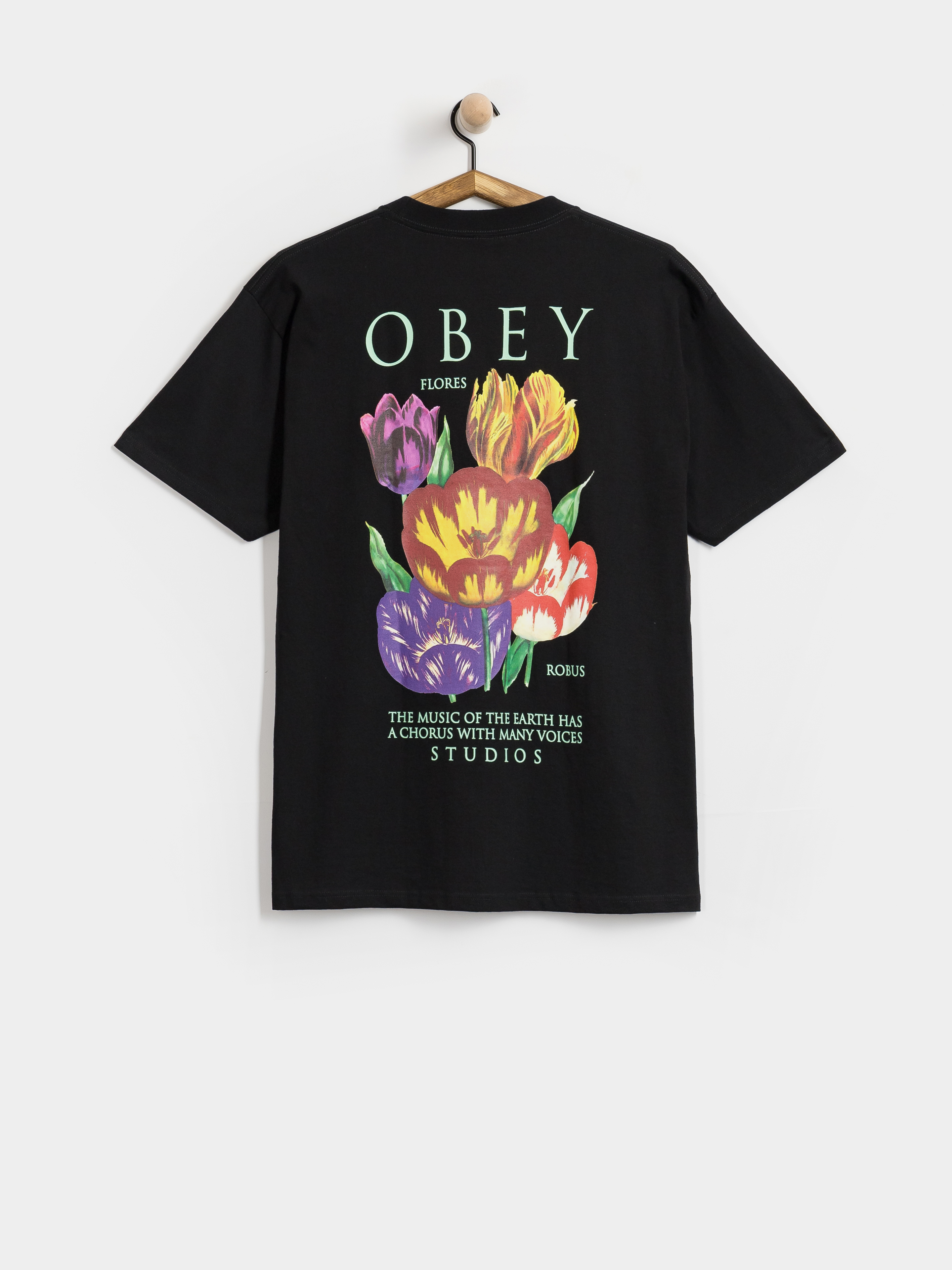 Тениска OBEY Flores Robus