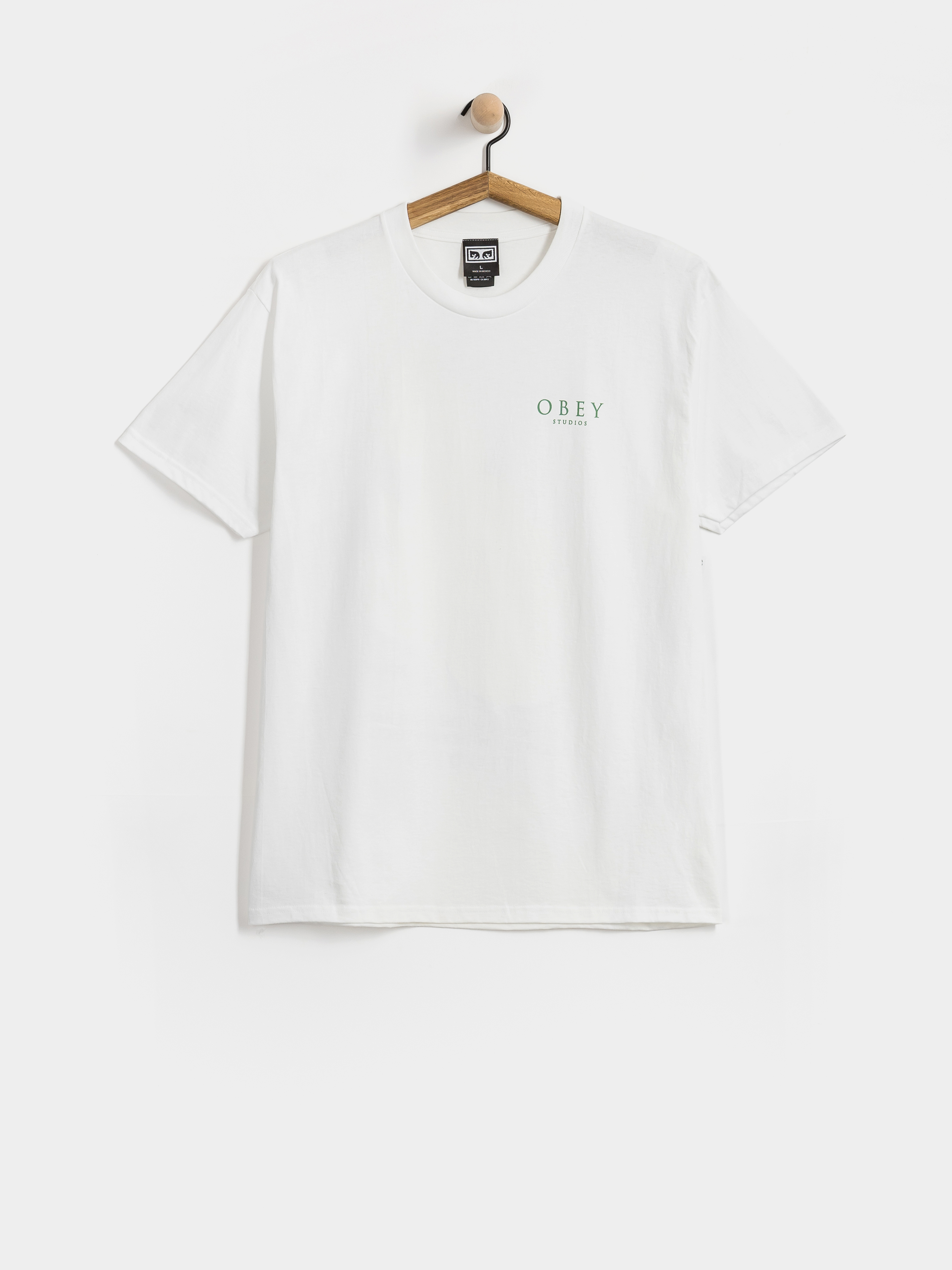 Тениска OBEY Flores Robus (white)