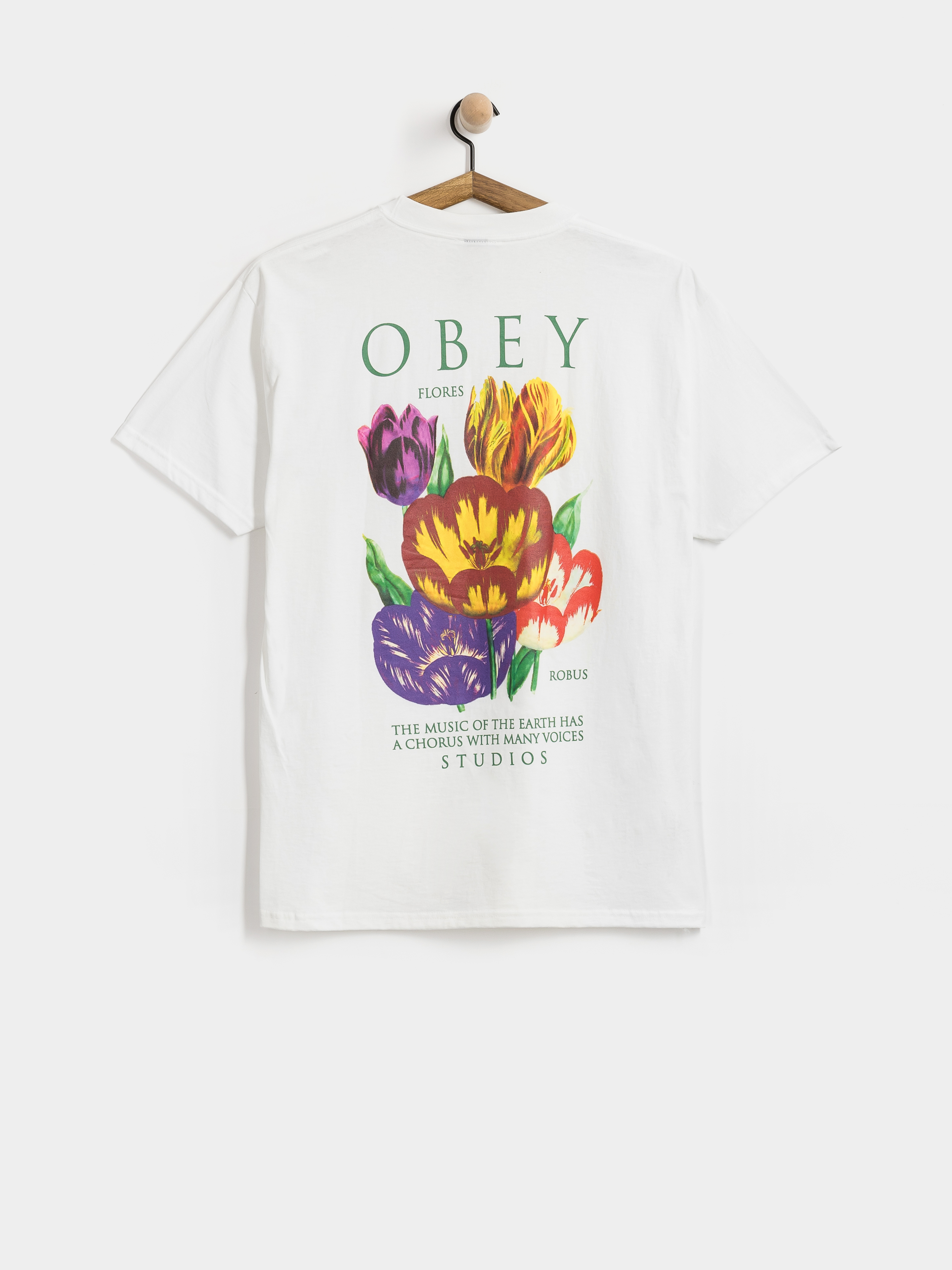 Тениска OBEY Flores Robus