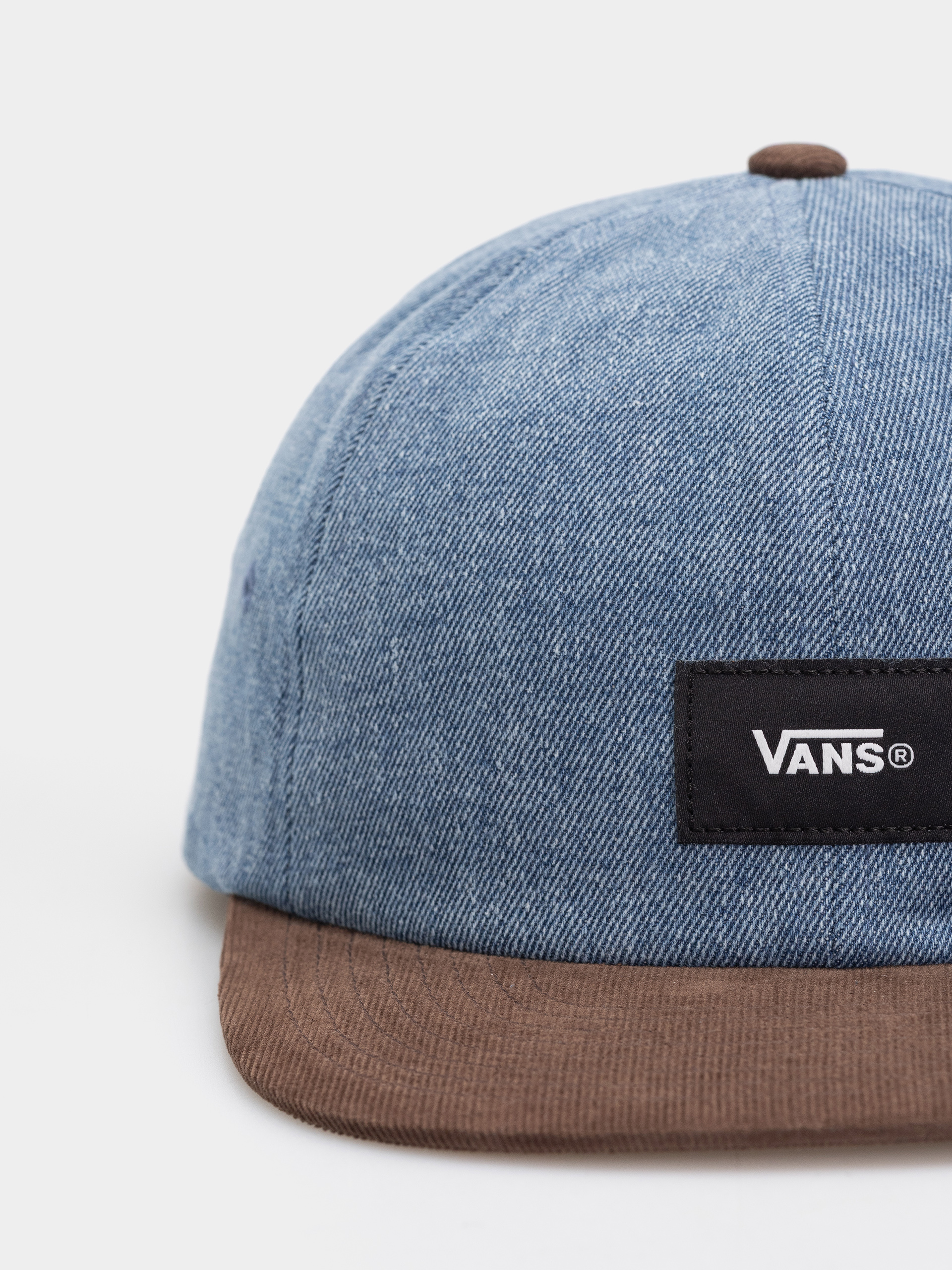 Шапка с козирка Vans Campus Jockey (stonewash/blue)