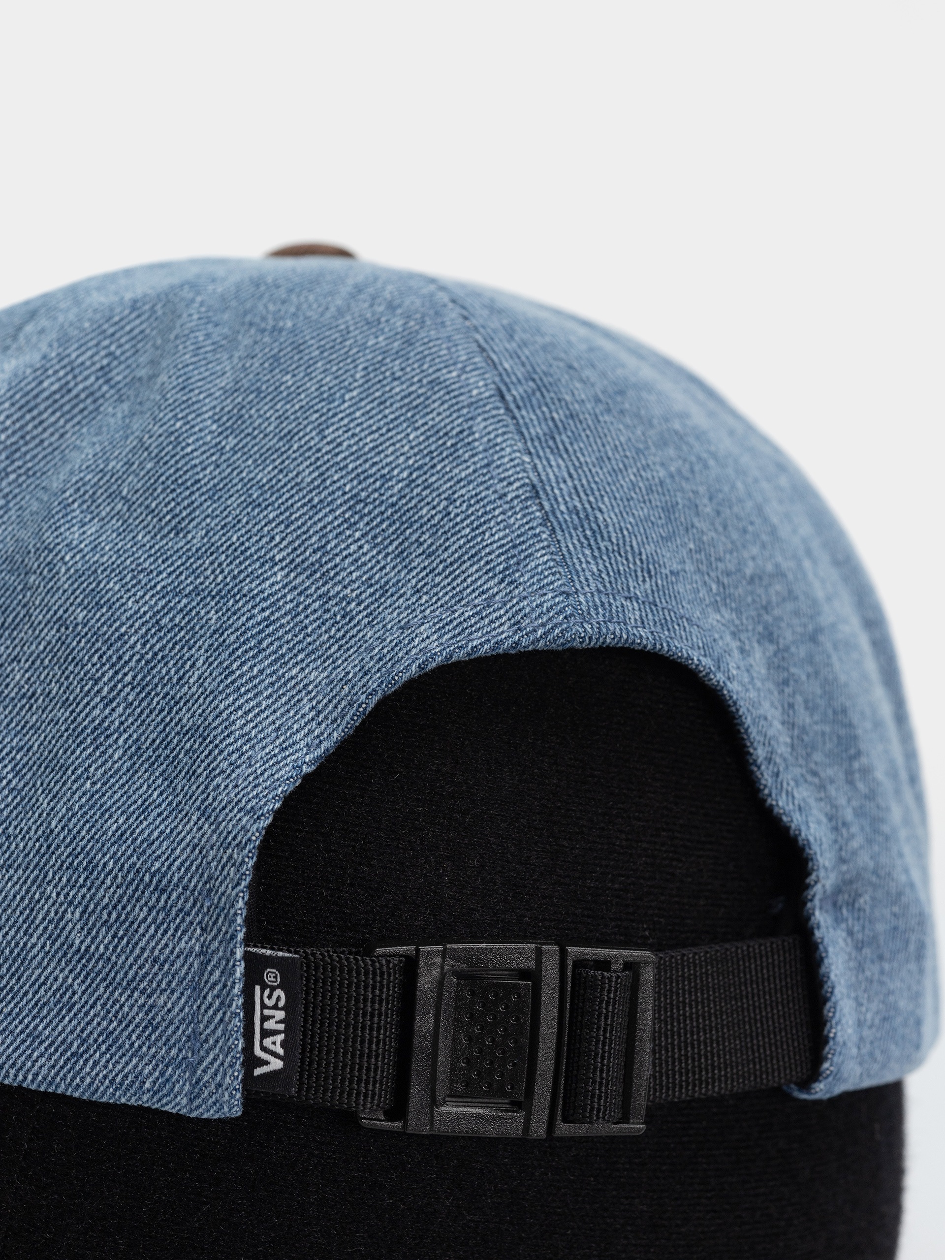 Шапка с козирка Vans Campus Jockey (stonewash/blue)