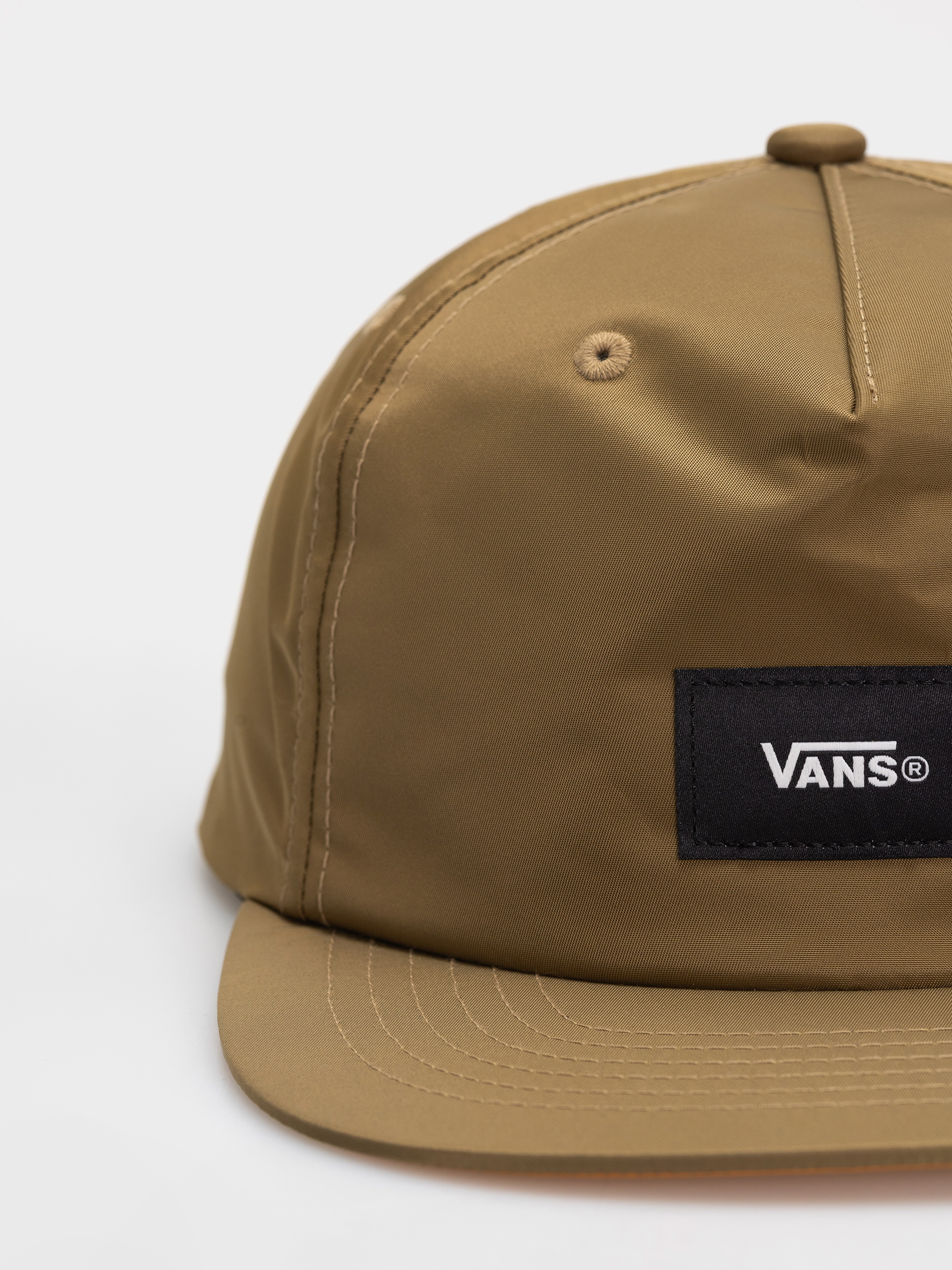 Шапка с козирка Vans Fremont Unstructured (olive brown)