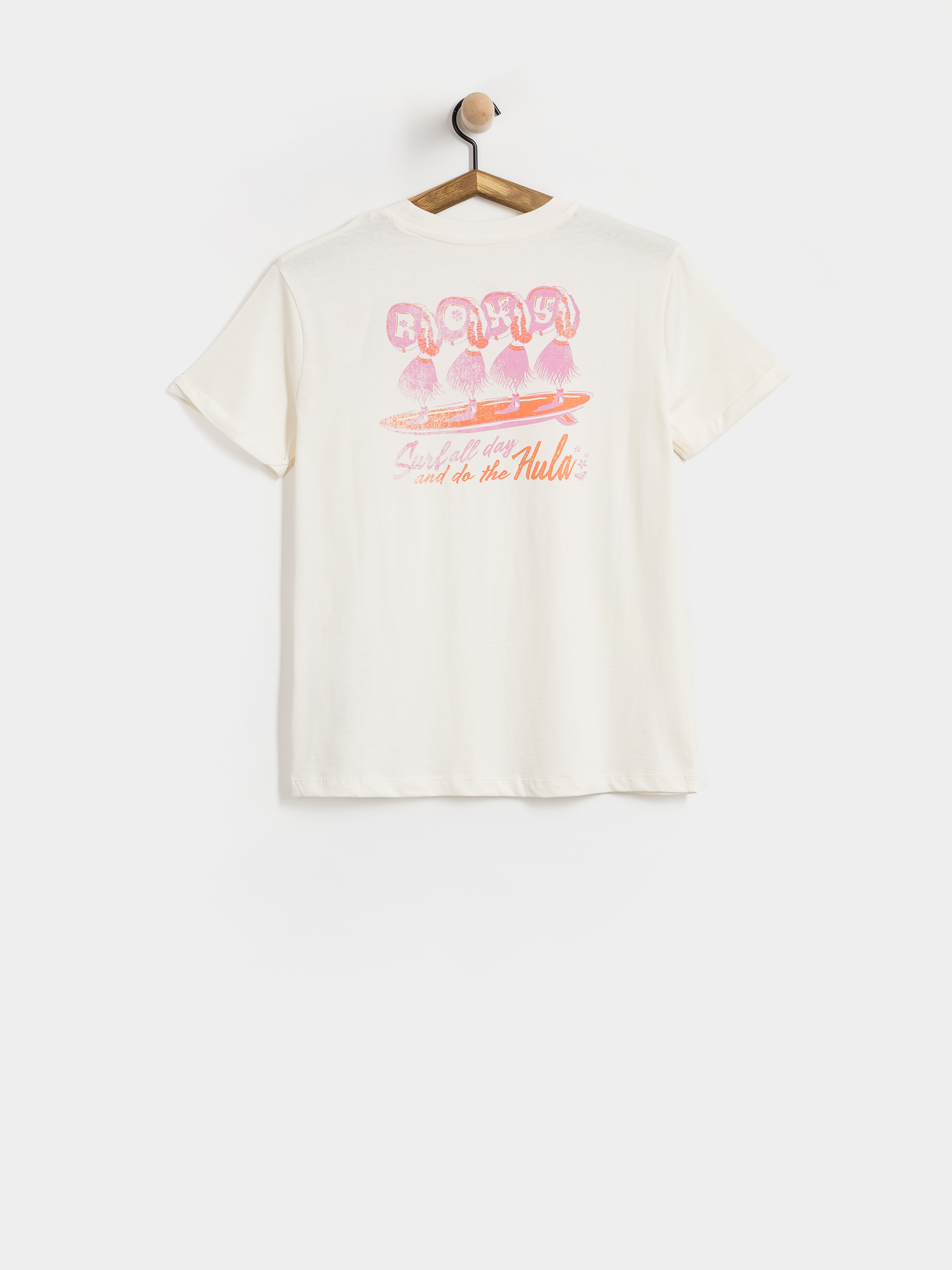 Тениска Roxy Oceanregular Poster Wmn (coconut milk)