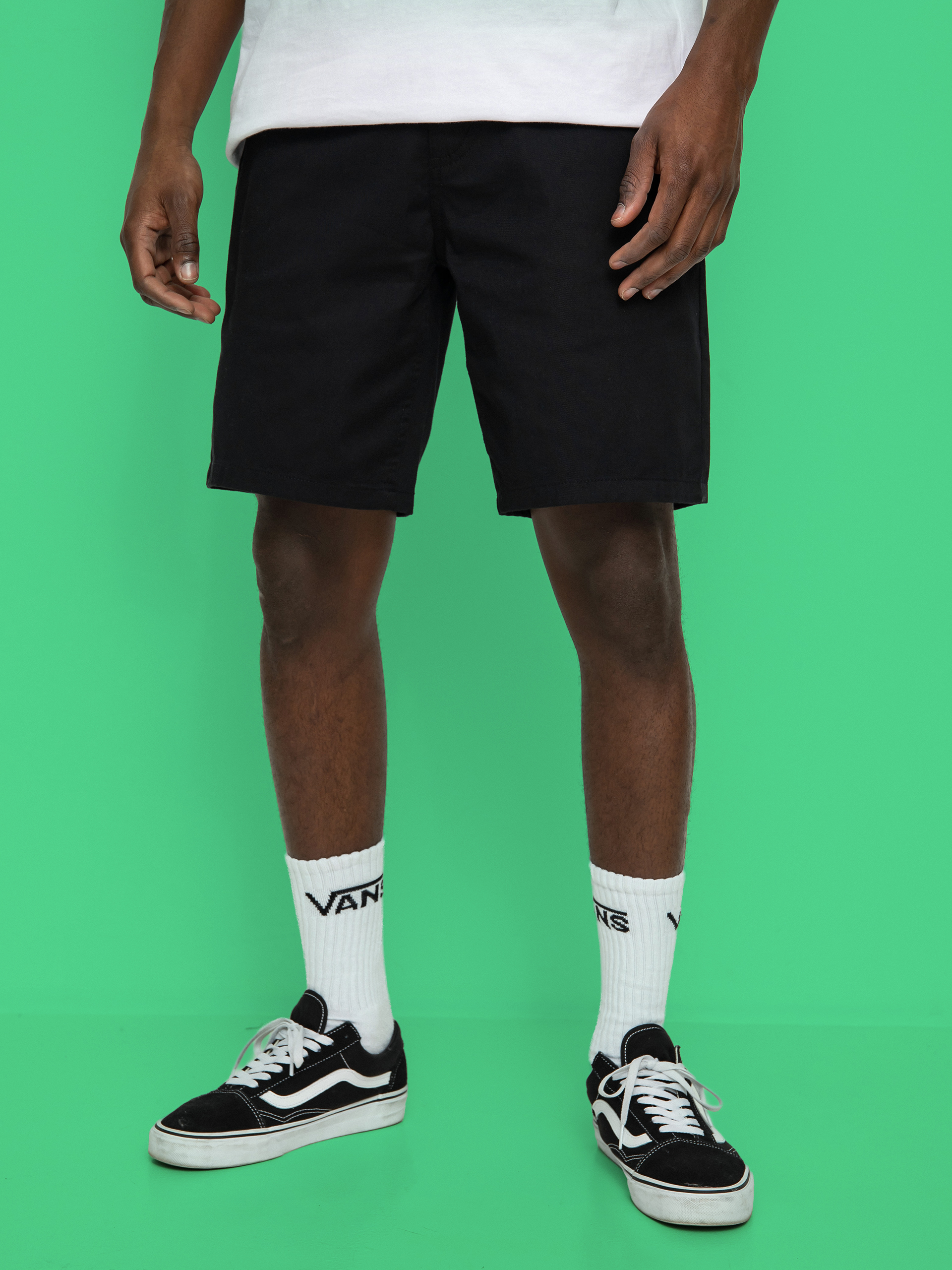 Къси панталони Brixton Choice Chino (black)