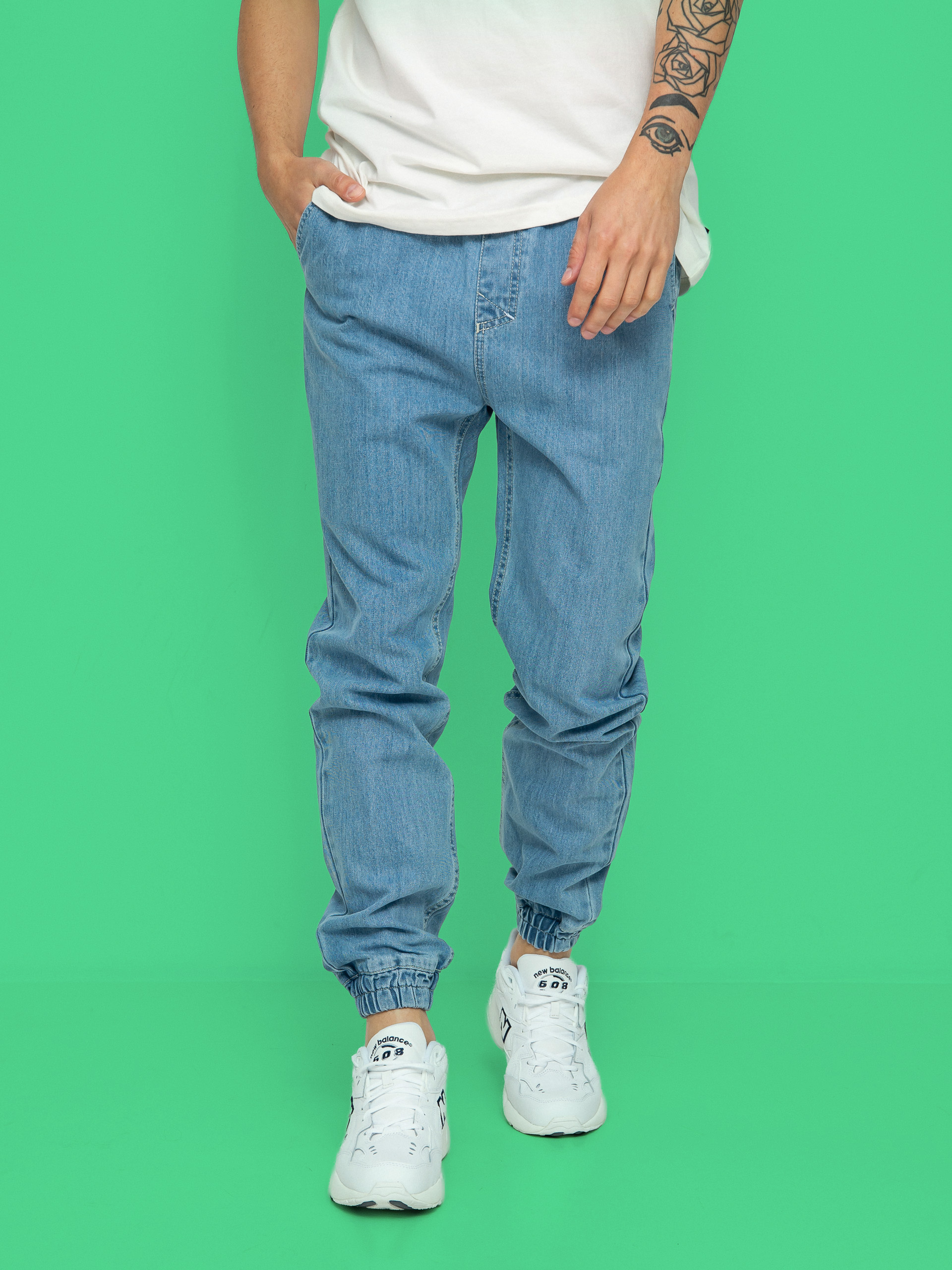 MassDnm Панталони Signature 2.0 Joggers Jeans Sneaker Fit