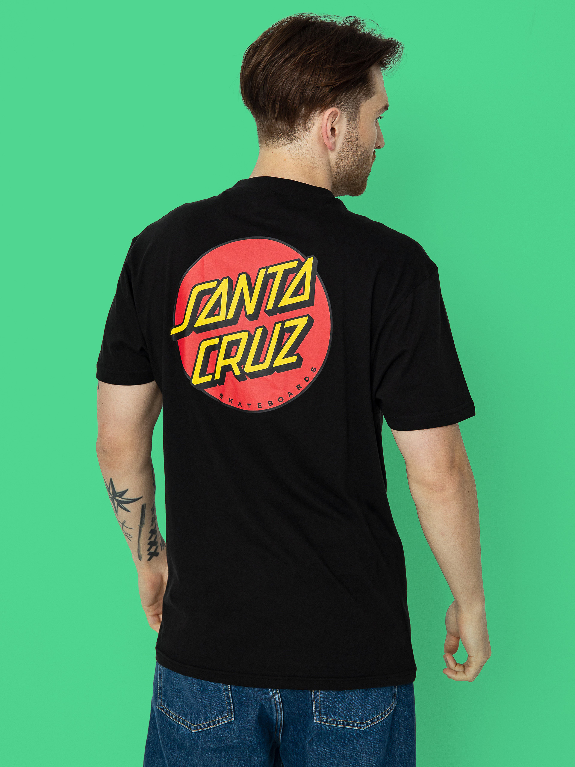 Тениска Santa Cruz Classic Dot Chest