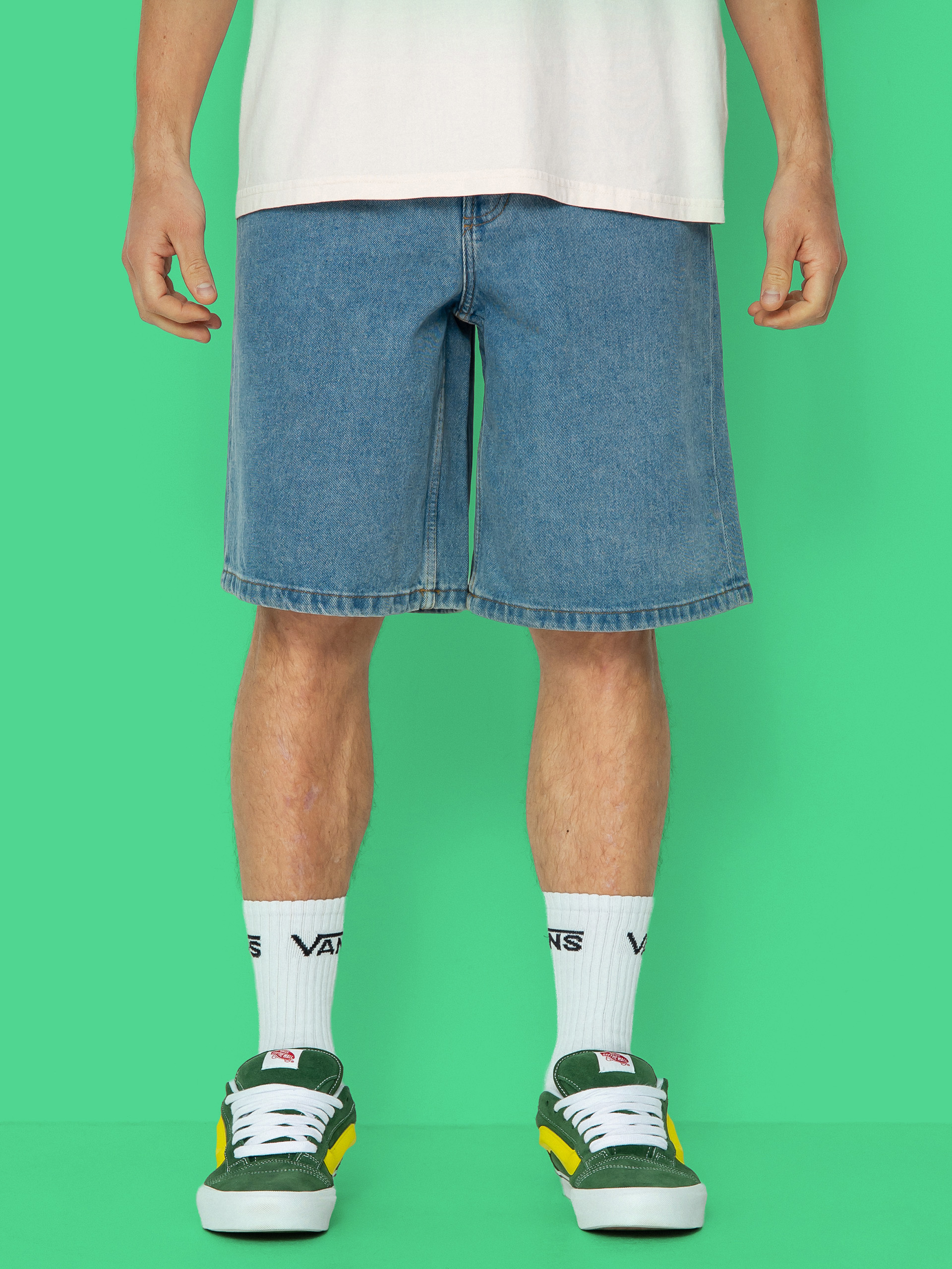 Къси панталони Vans Check 5 Baggy Denim