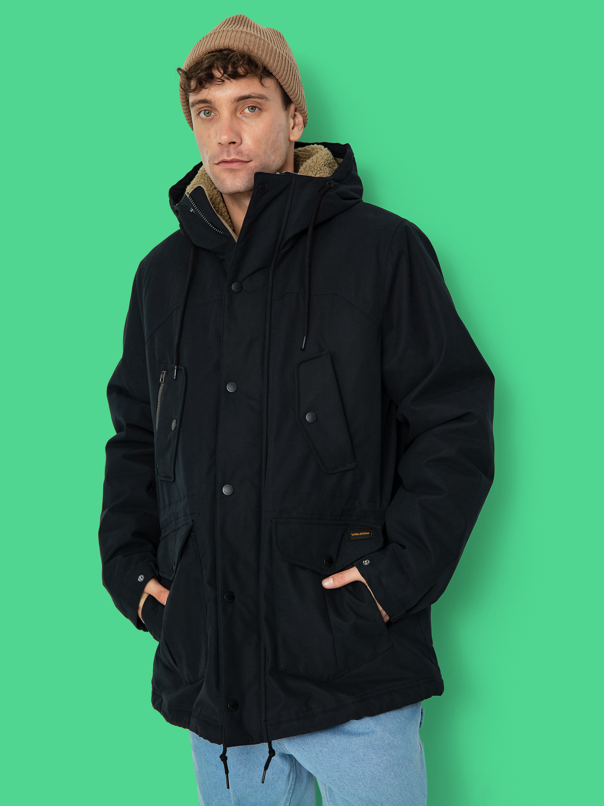 u042fu043au0435 Volcom Starget 5K Parka (black)