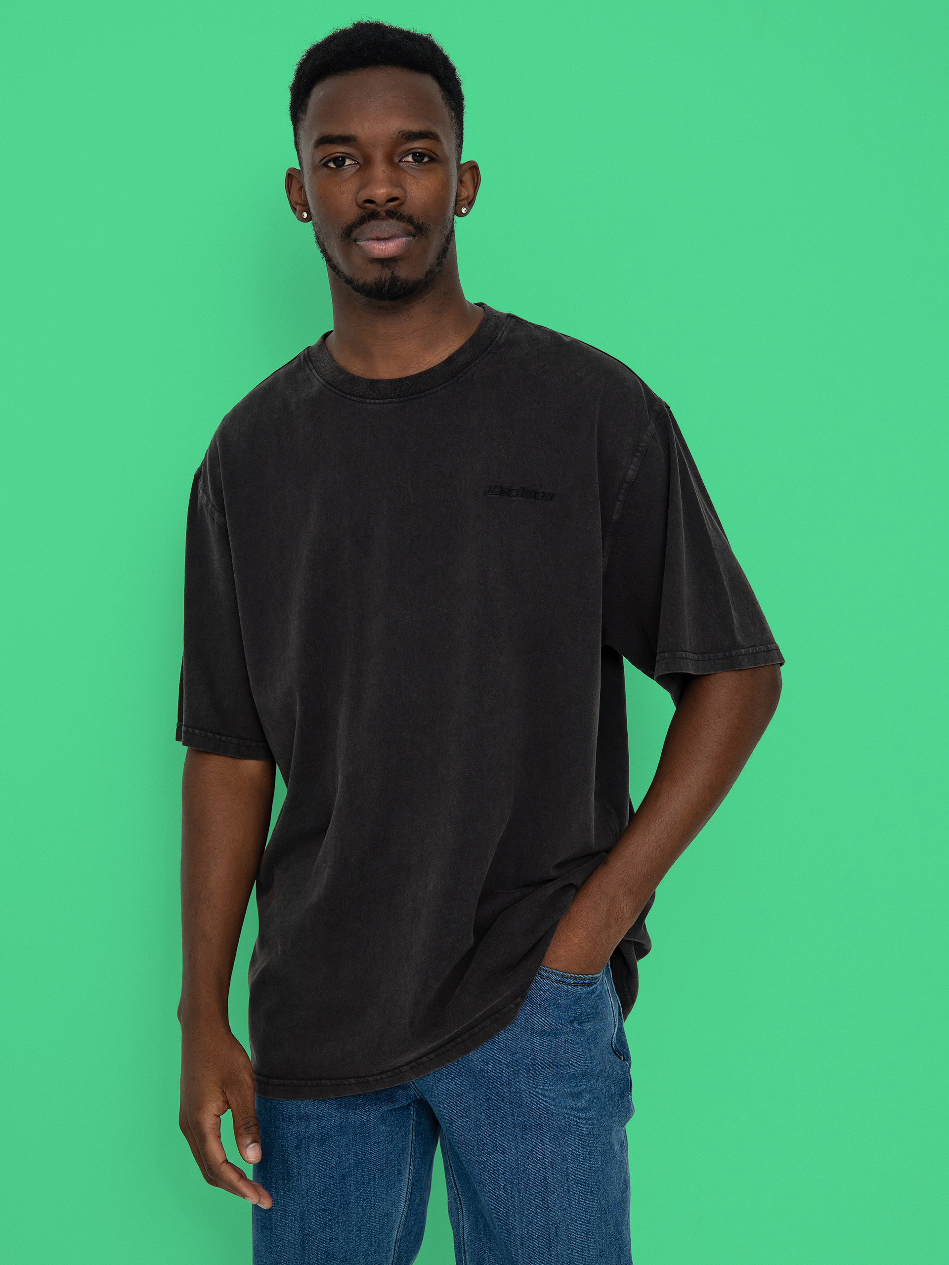 Тениска Dickies Plentywood (dble dye/acd bl)