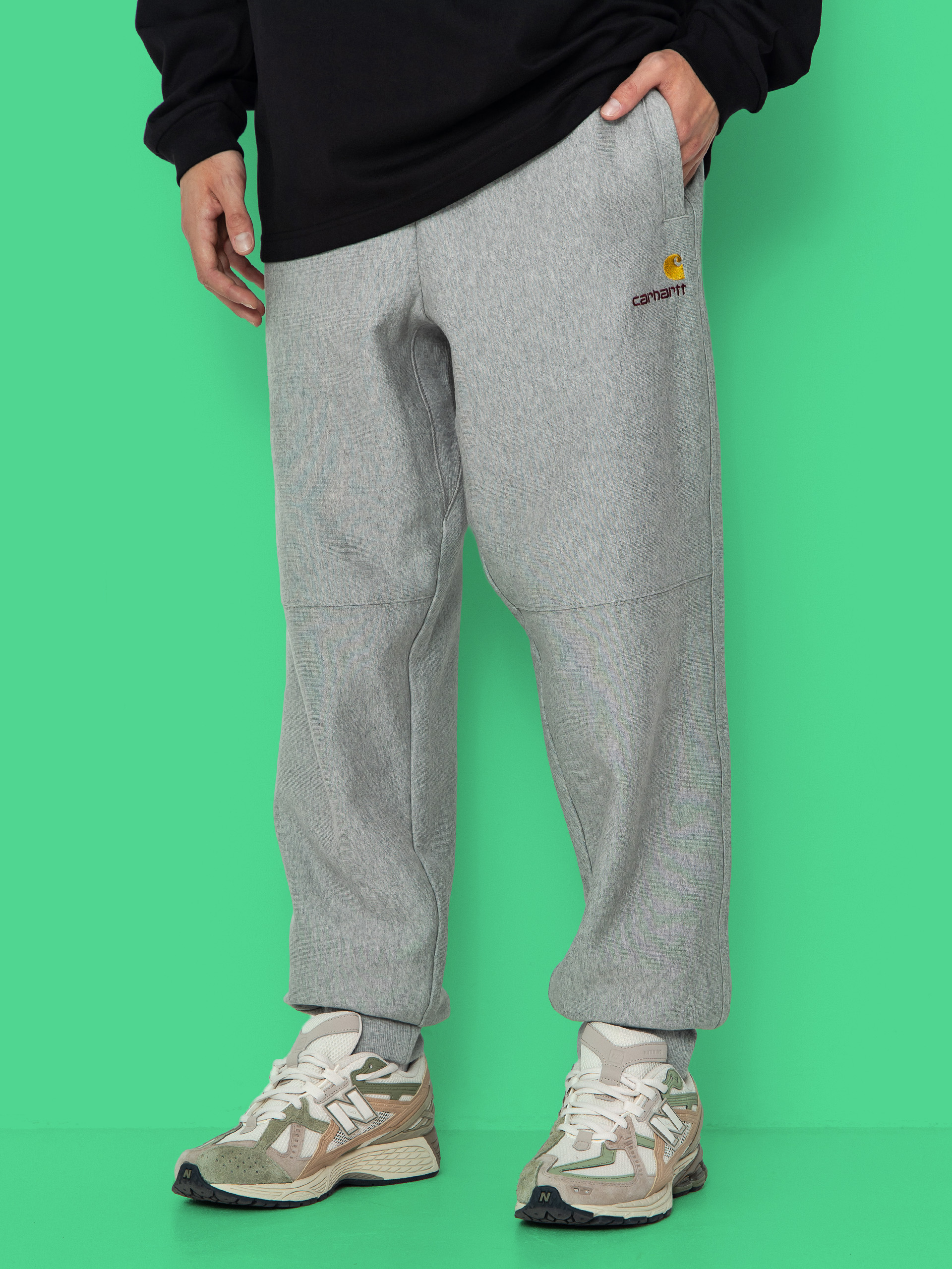 Панталони Carhartt WIP American Script Jogging