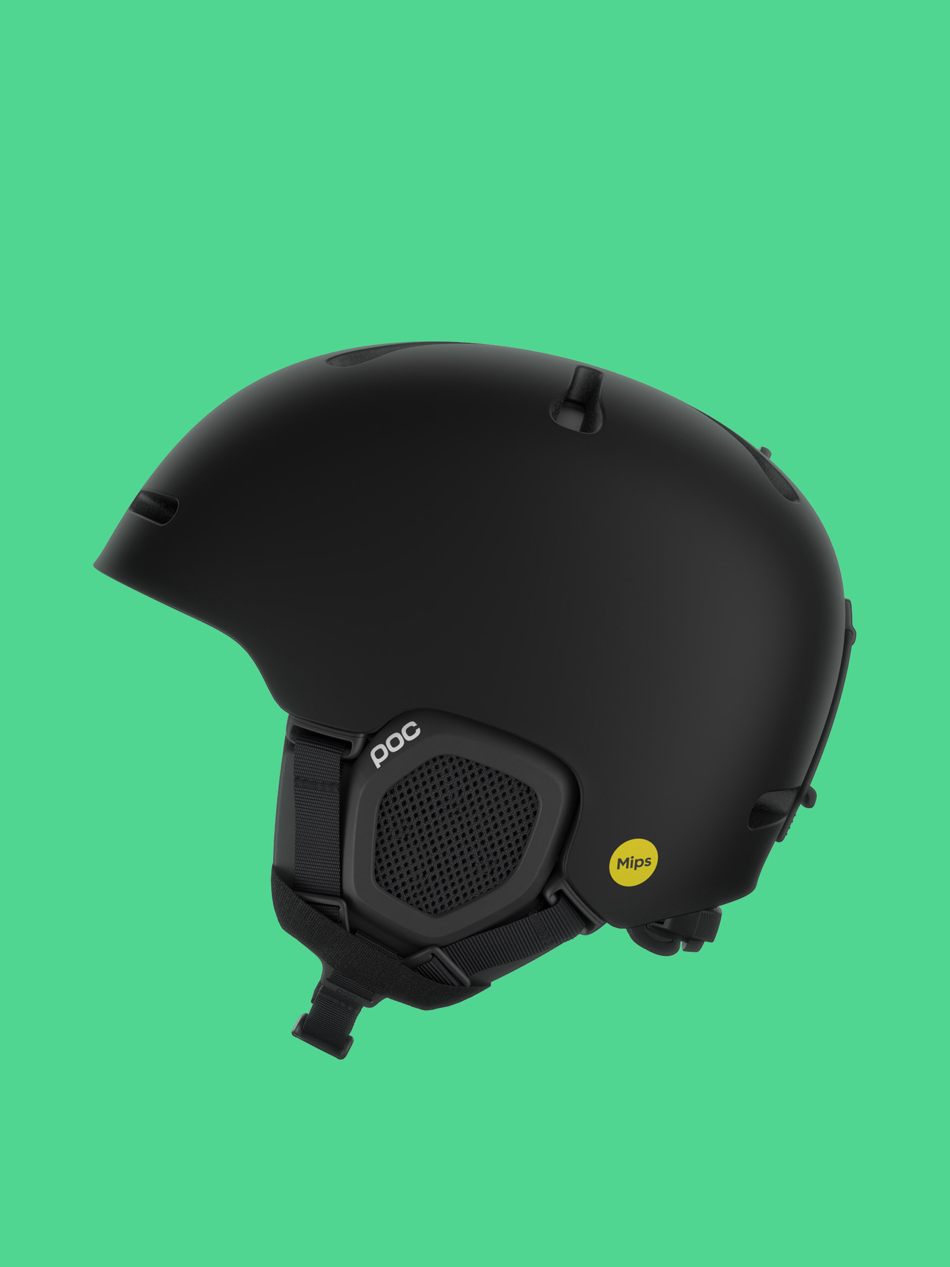 Каска POC Fornix MIPS (uranium black matt)
