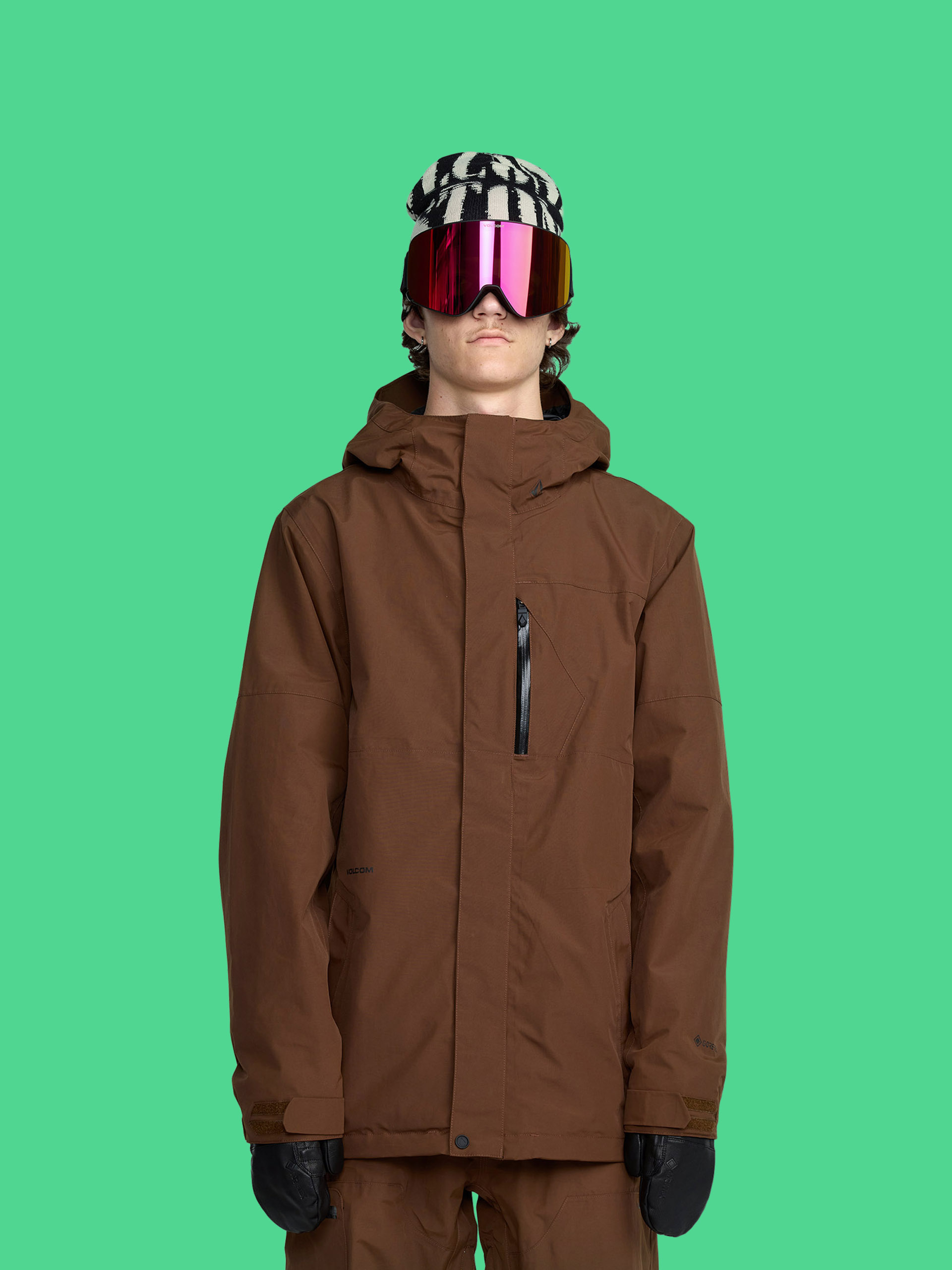 u0421u043du043eu0443u0431u043eu0440u0434 u044fu043au0435 Volcom L Ins Gore Tex (brown)