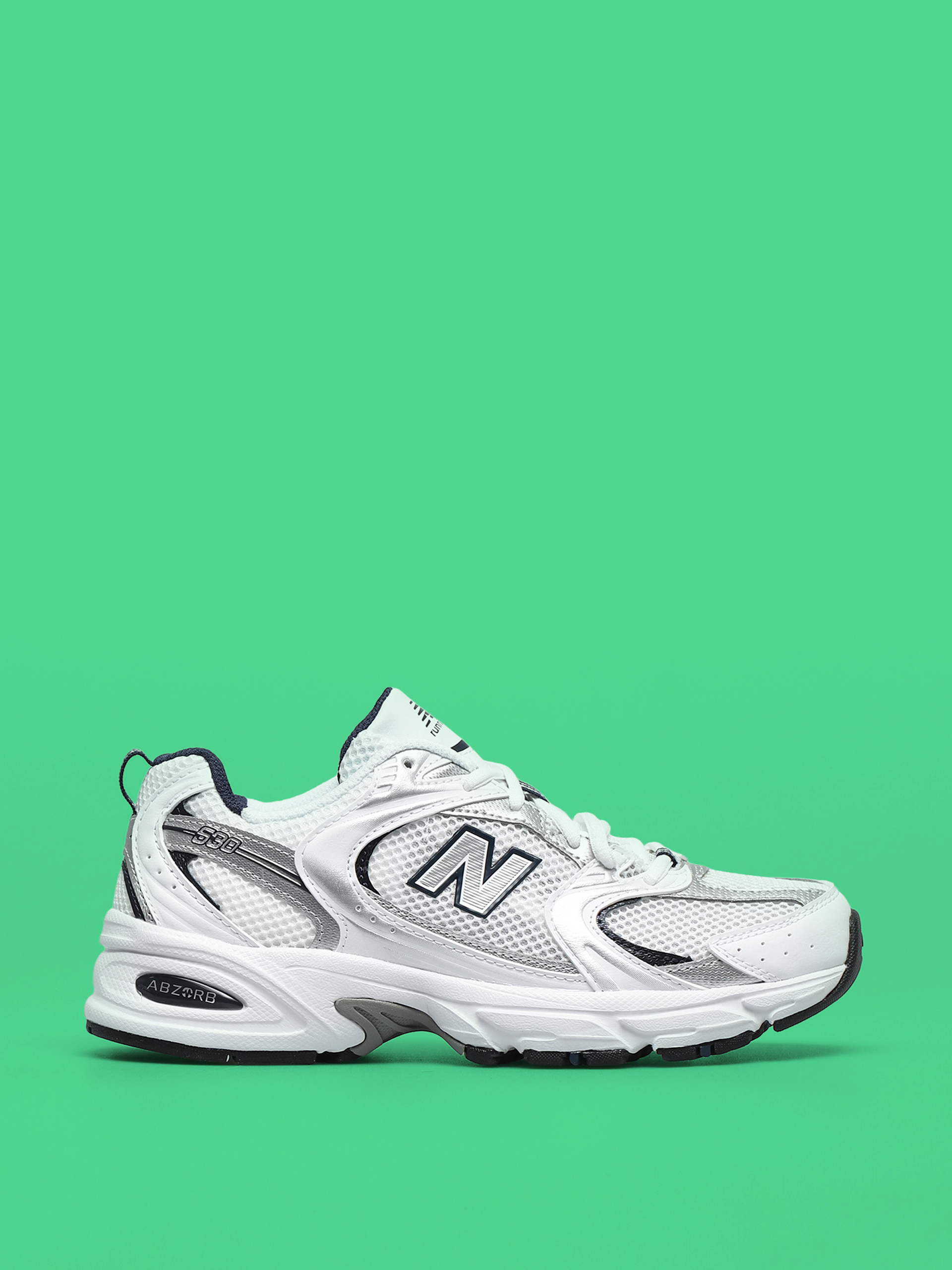 New Balance Обувки 530 (white/blue)