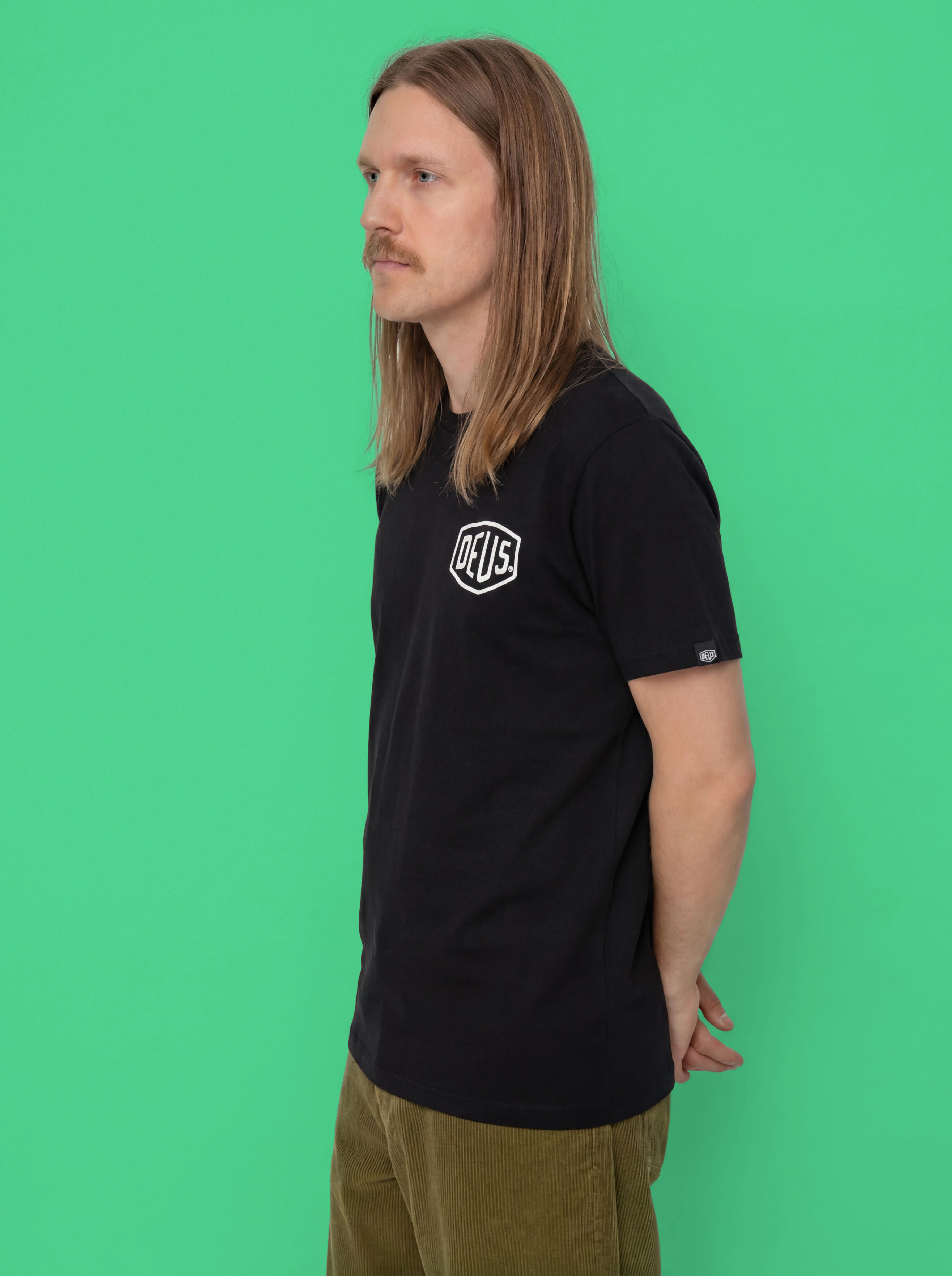 Тениска Deus Ex Machina Camperdown Address (black)