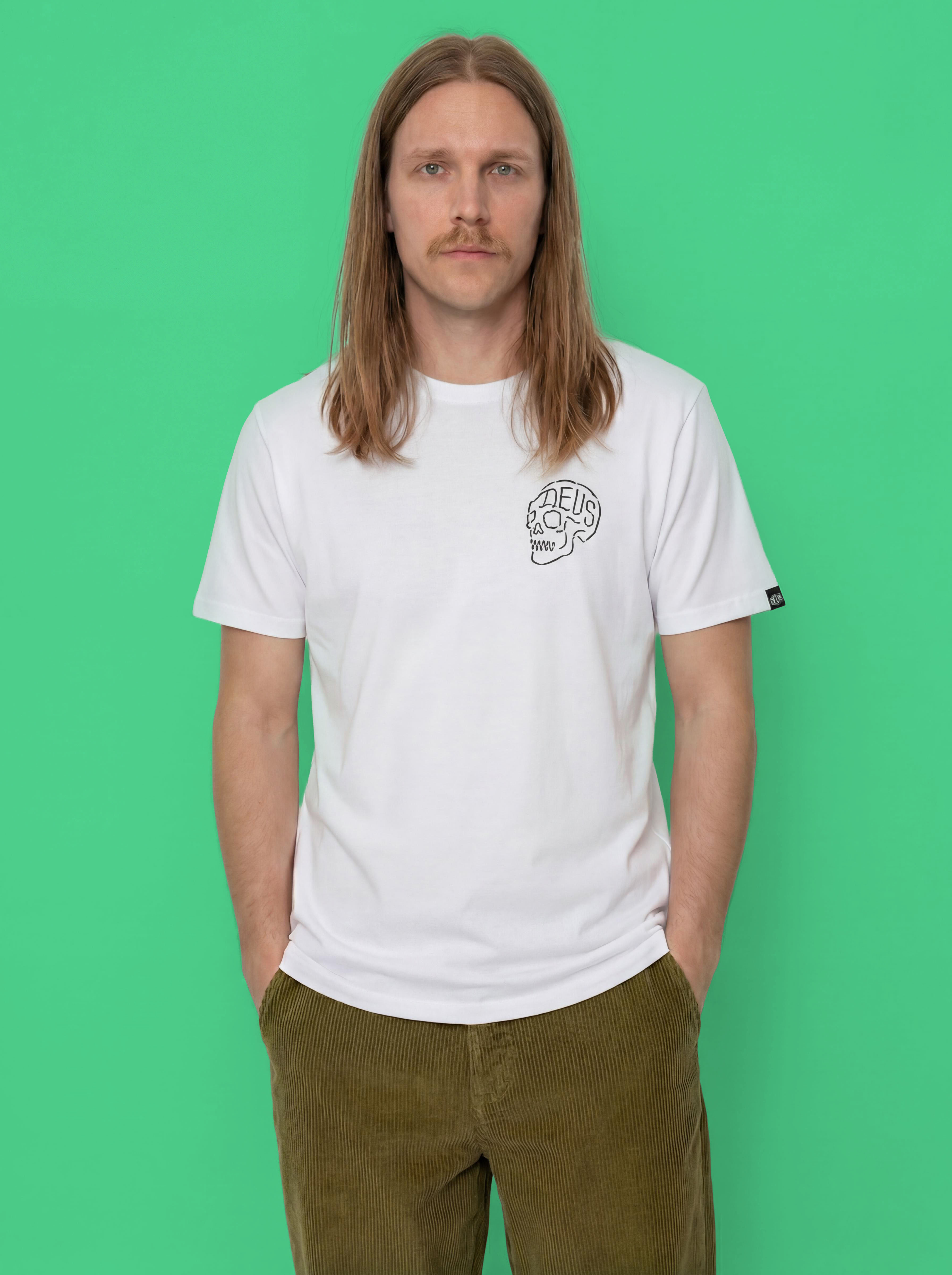 Тениска Deus Ex Machina Venice Skull (white)
