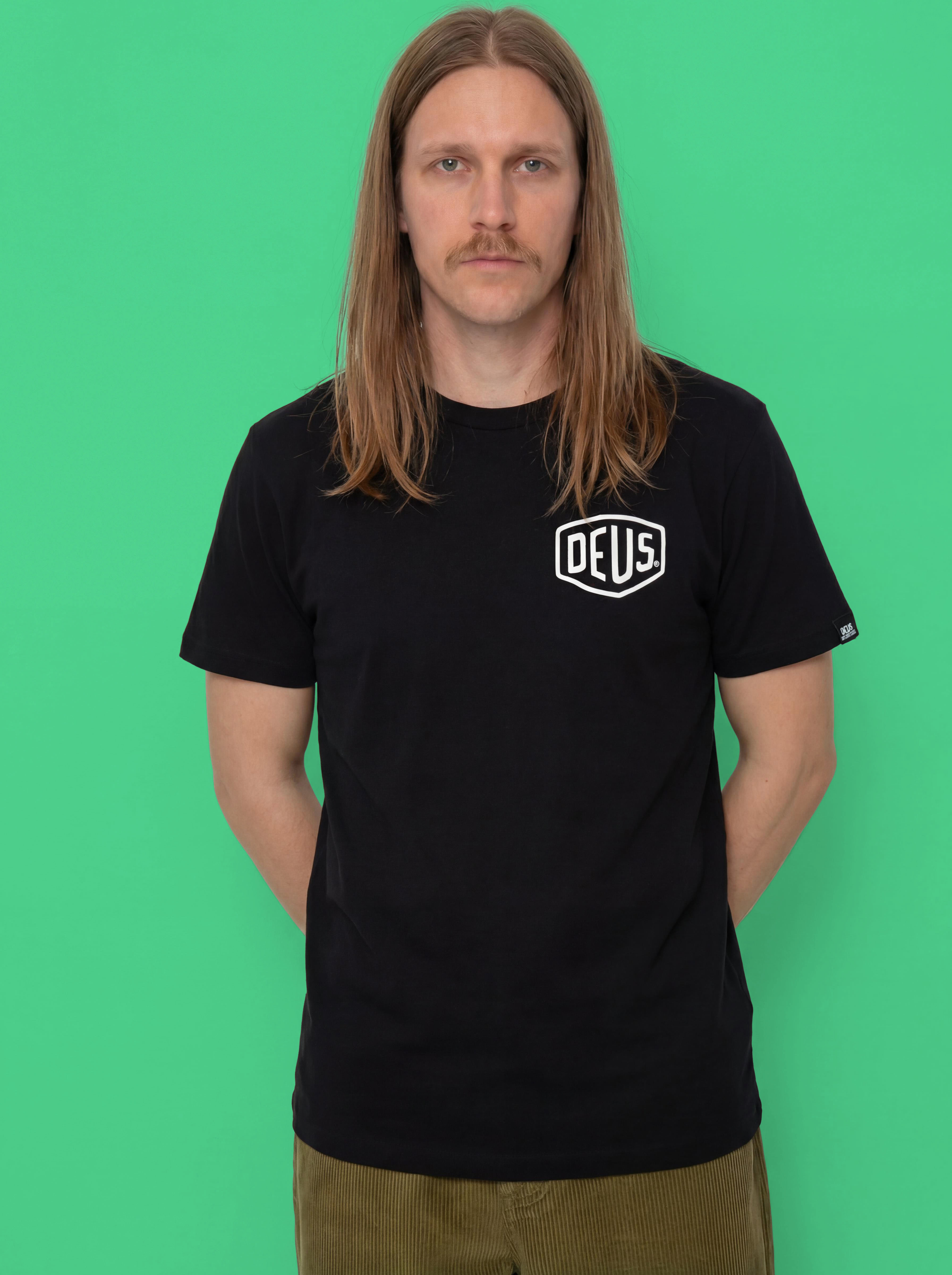 Тениска Deus Ex Machina Venice Address (black)