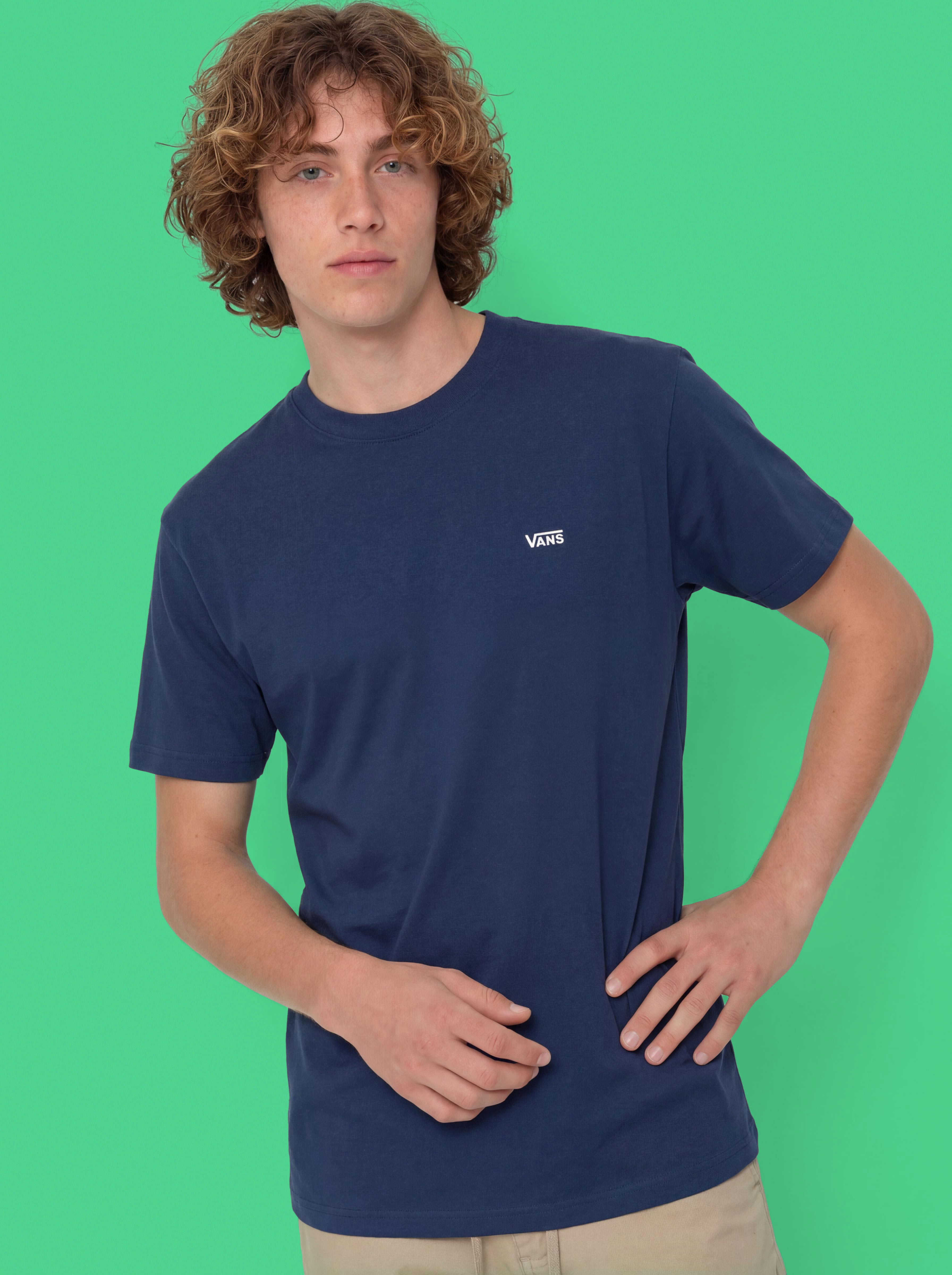 Тениска Vans Left Chest (deep indigo)