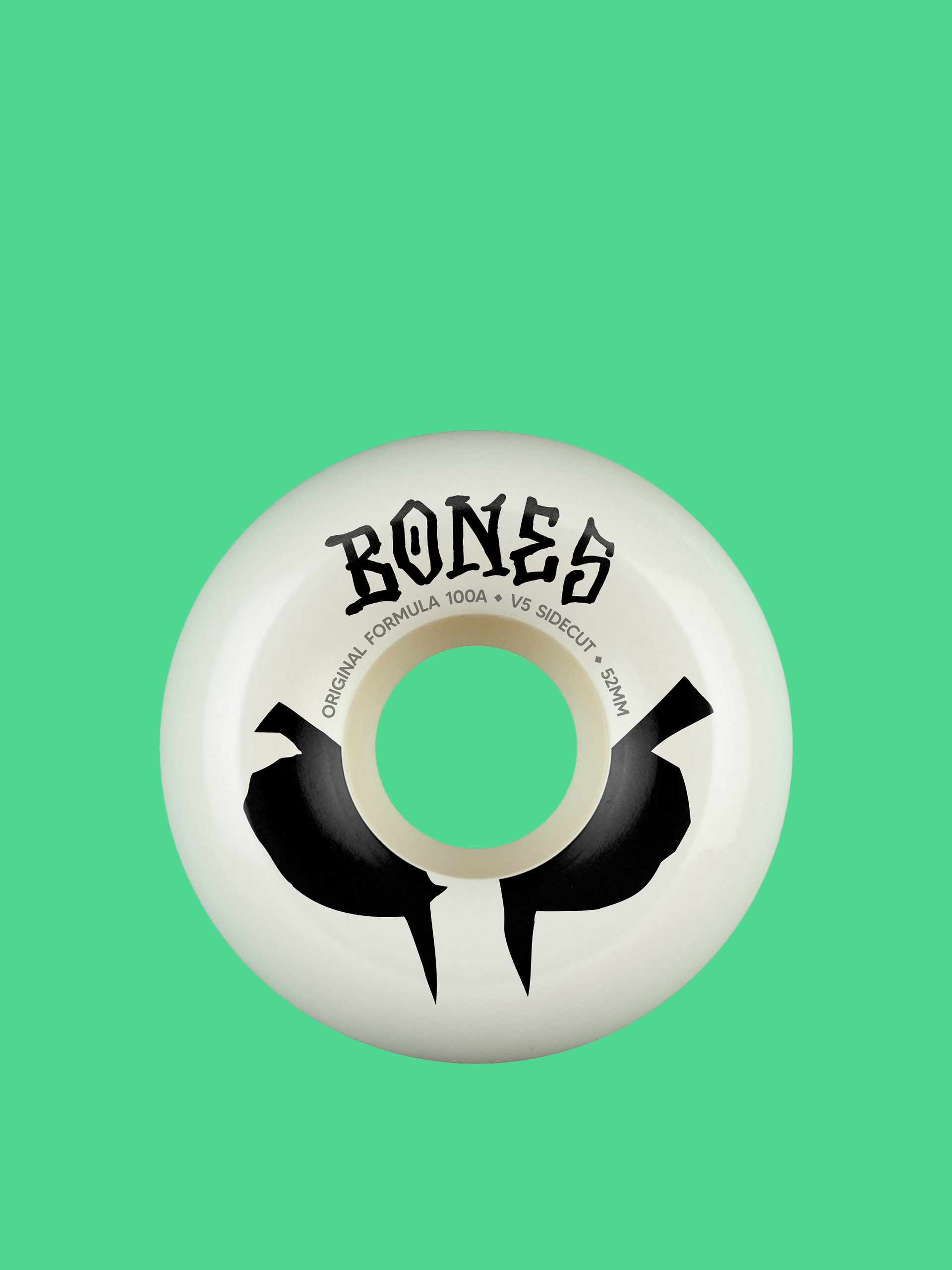 Колелца Bones OG Formula V5 Sidecut 100A (white)