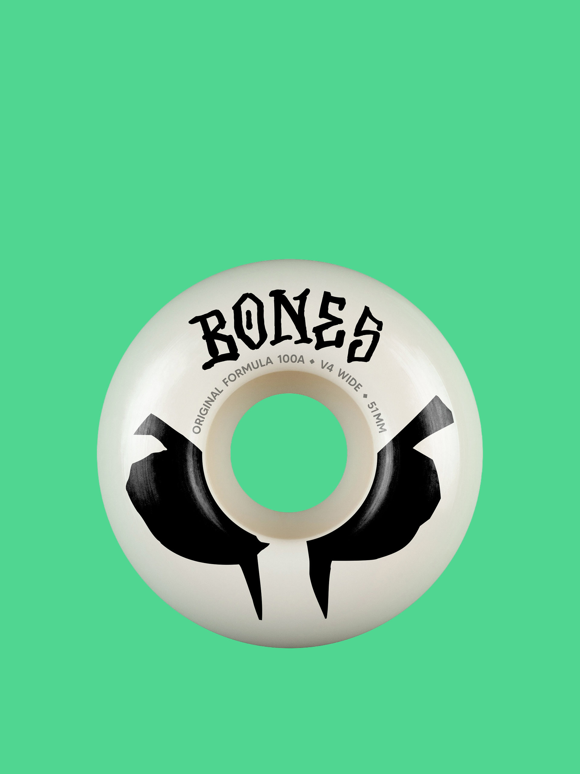 Колелца Bones OG Formula V4 Wide 100A (white)