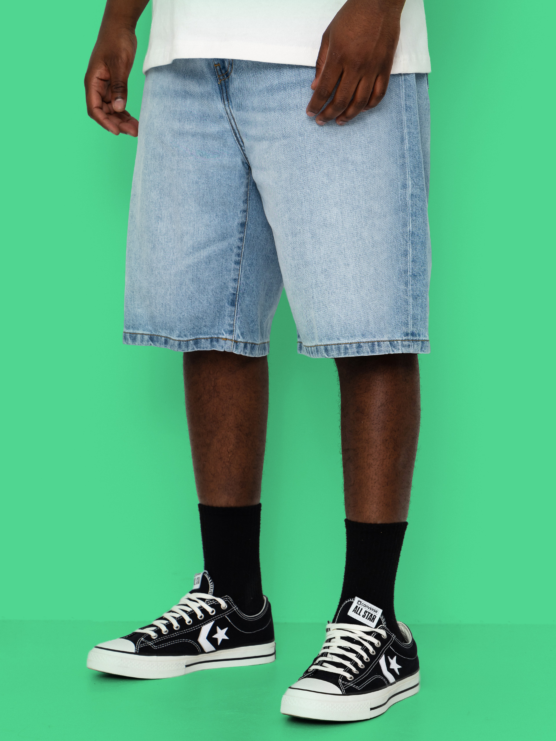 u041au044au0441u0438 u043fu0430u043du0442u0430u043bu043eu043du0438 Carhartt WIP Landon (blue heavy worn bleached)