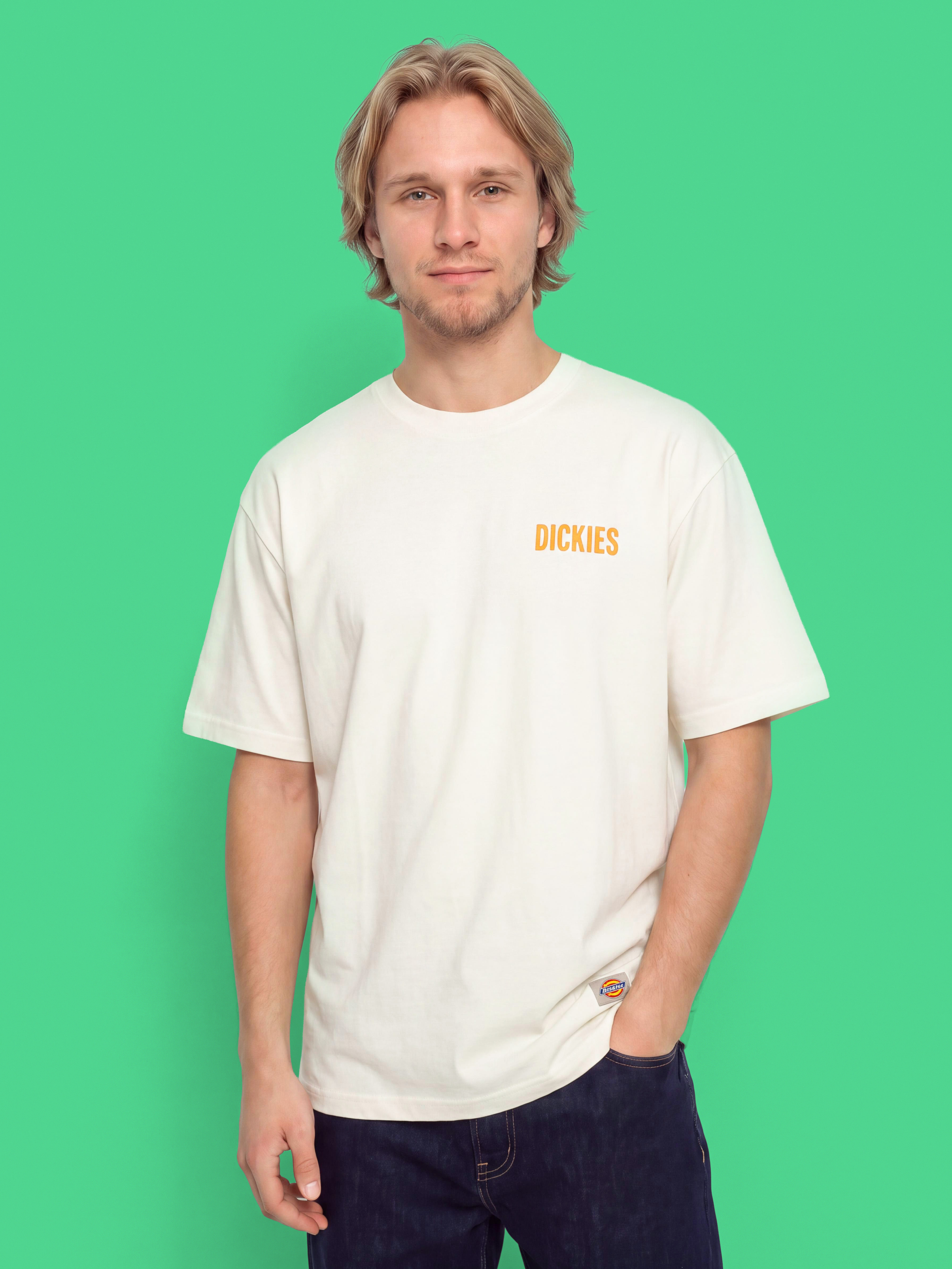 Тениска Dickies Wolfhurst (egret)