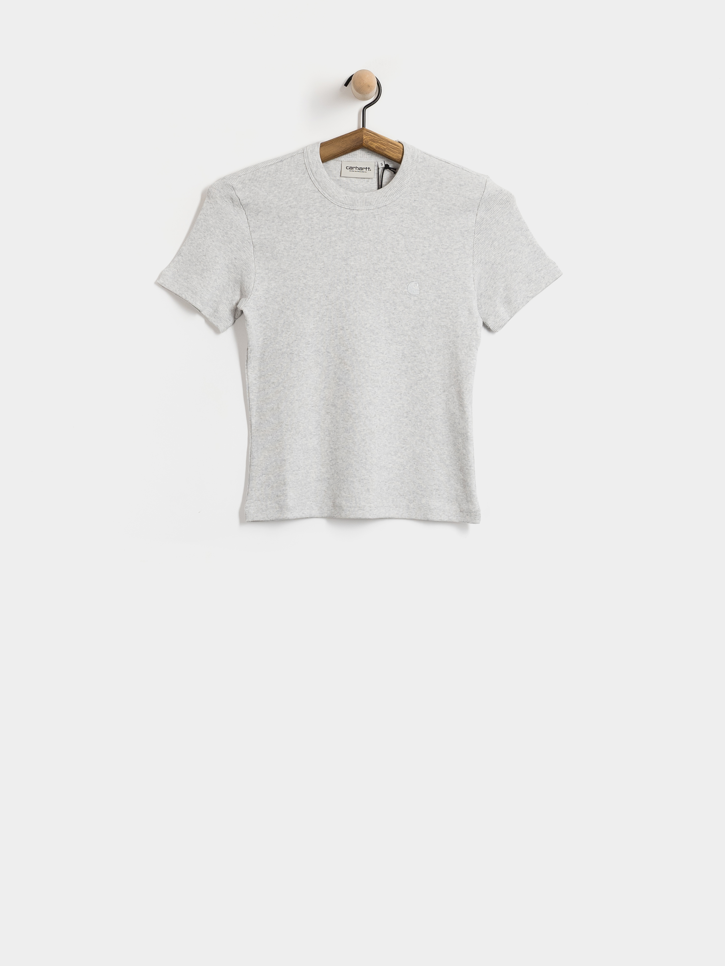 Тениска Carhartt WIP Philipa Wmn (ash heather)