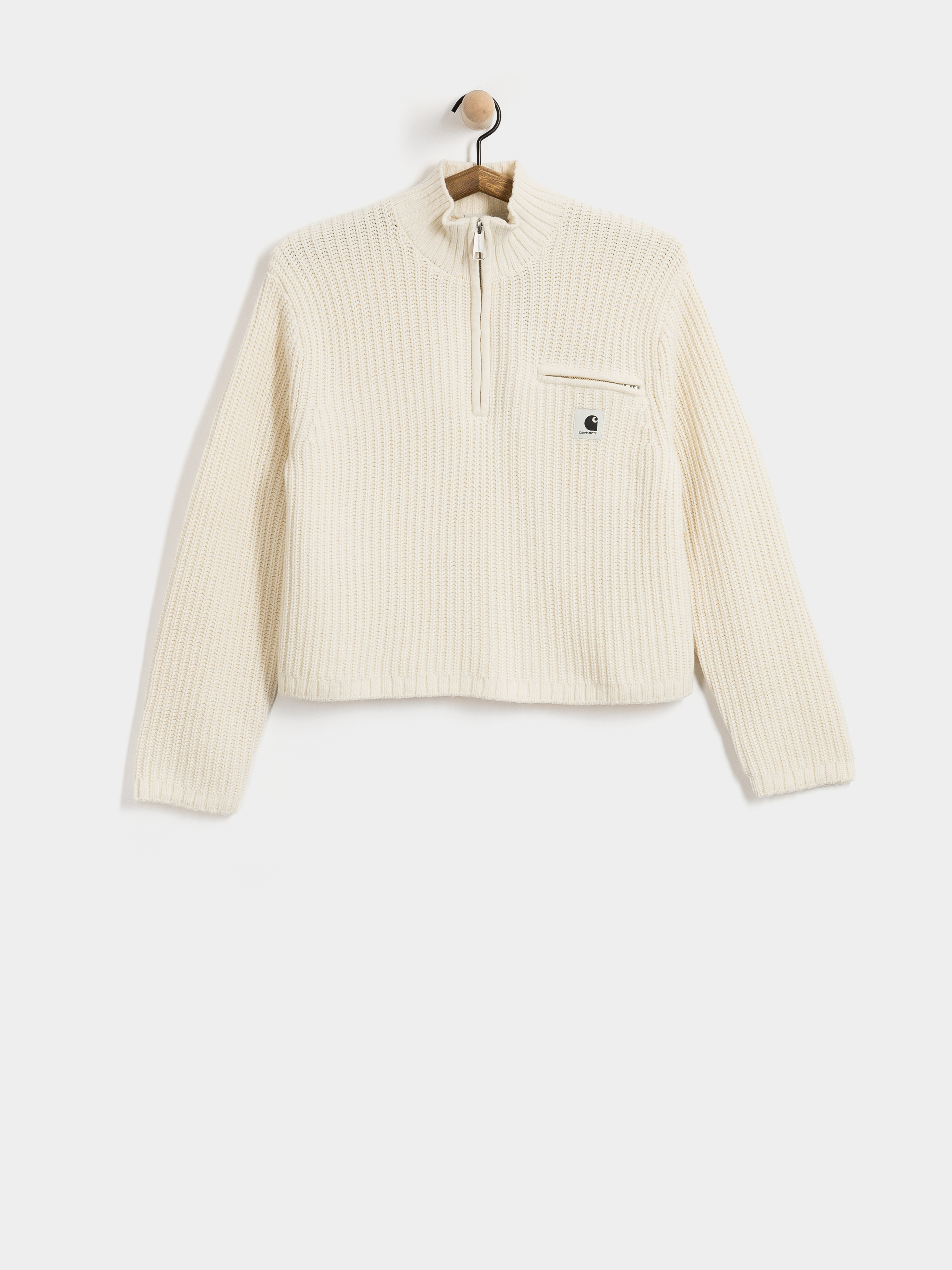 u041fu0443u043bu043eu0432u0435u0440 Carhartt WIP Detroit Half Zip Wmn (natural)